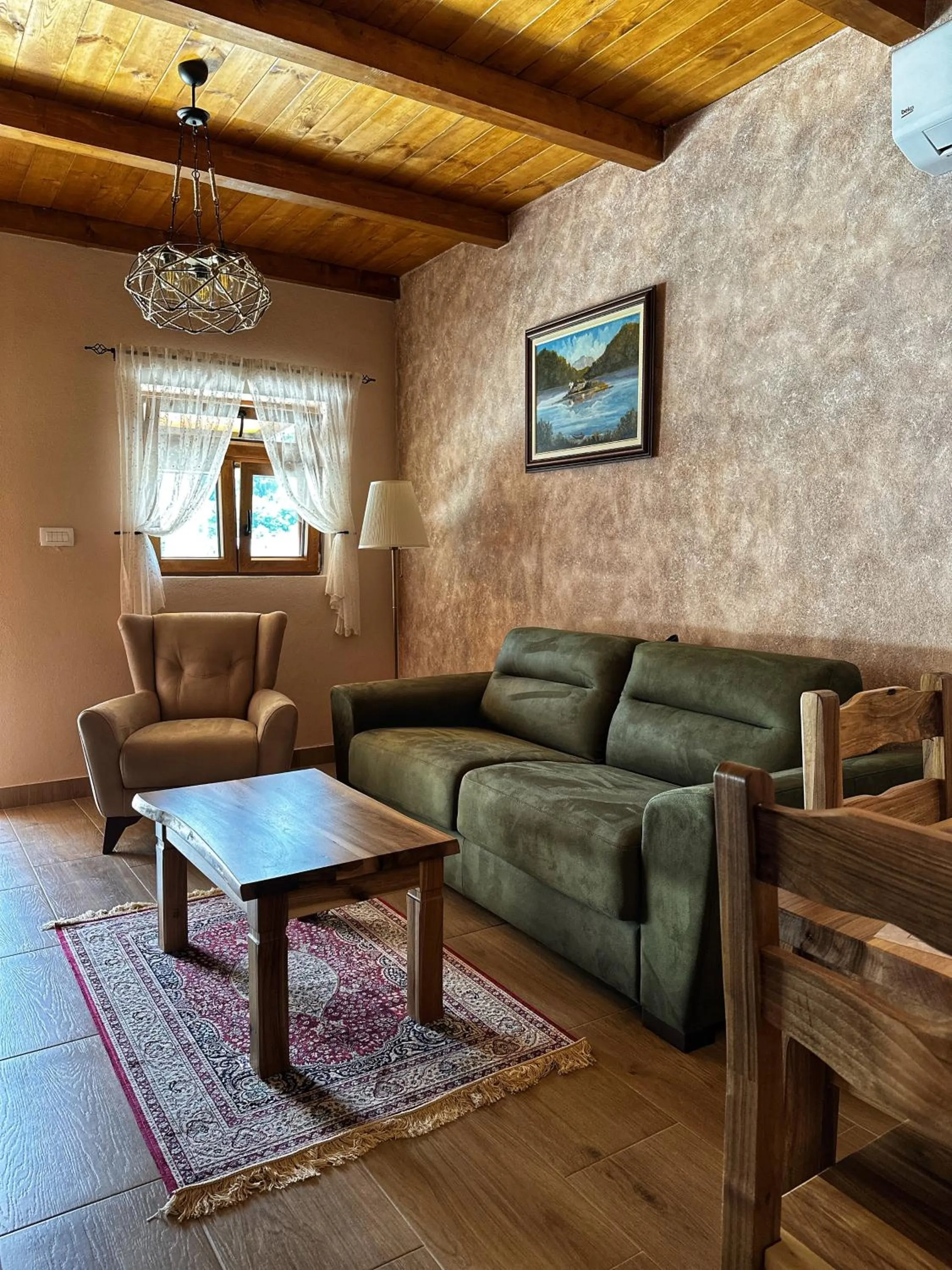 Living room in Eco Villas Merak