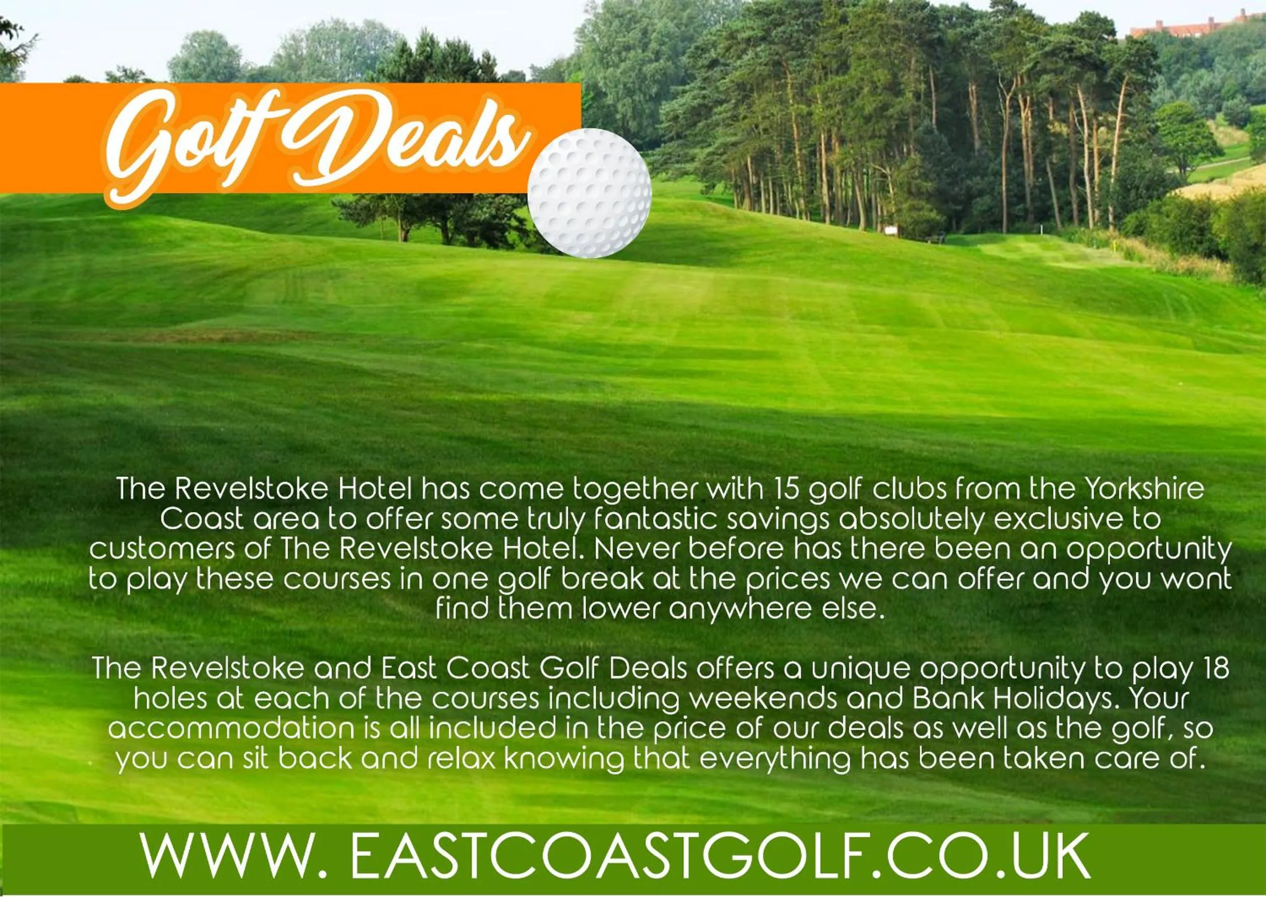 Golfcourse in Revelstoke Hotel