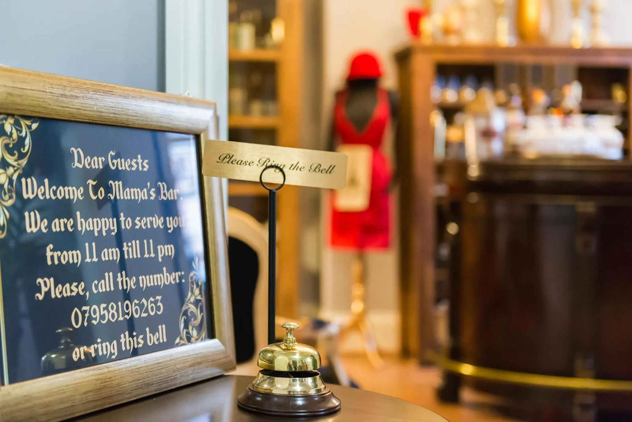 Decorative detail in Mama’s Inn Boutique Guest House