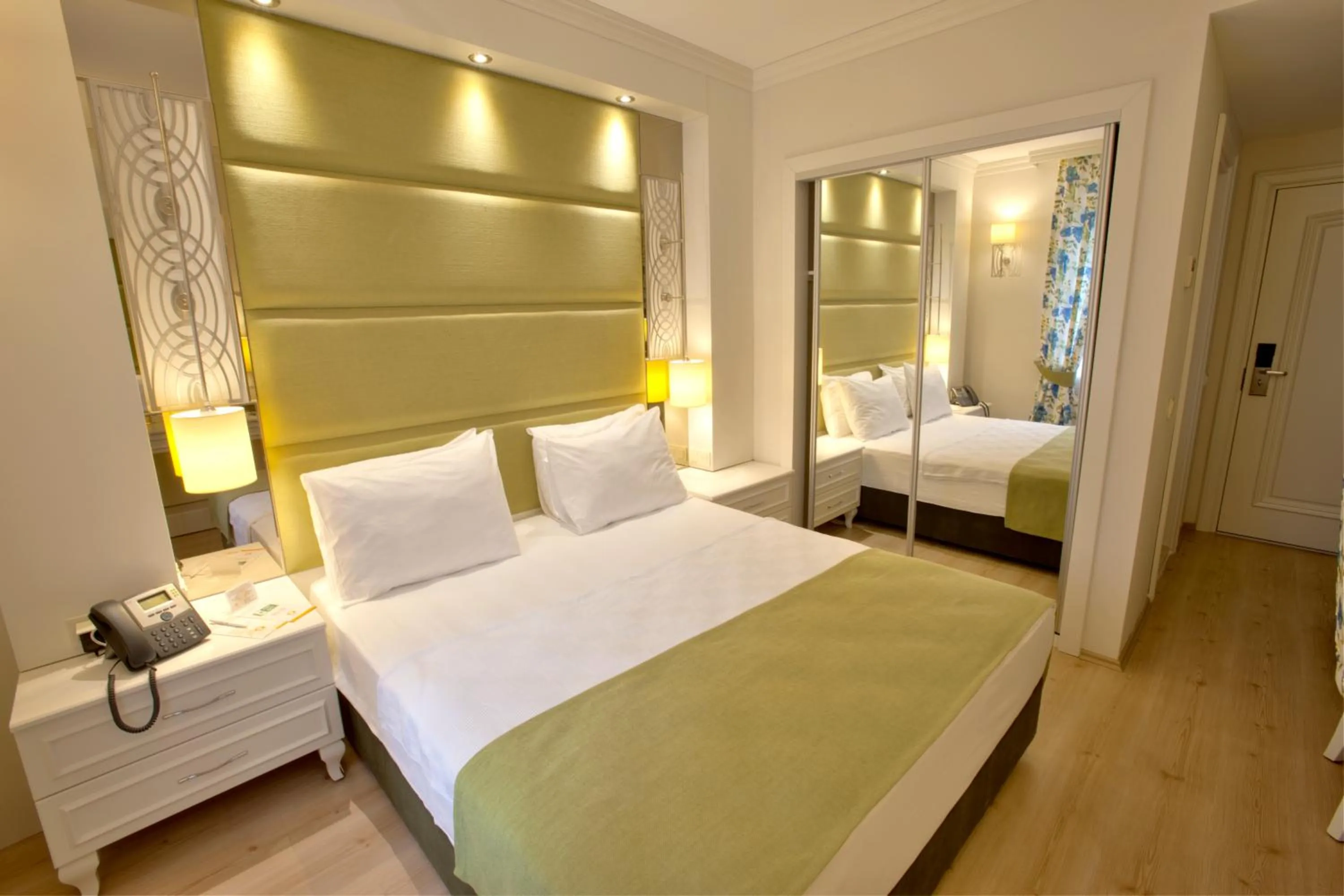 Toilet, Bed in Baga Hotel