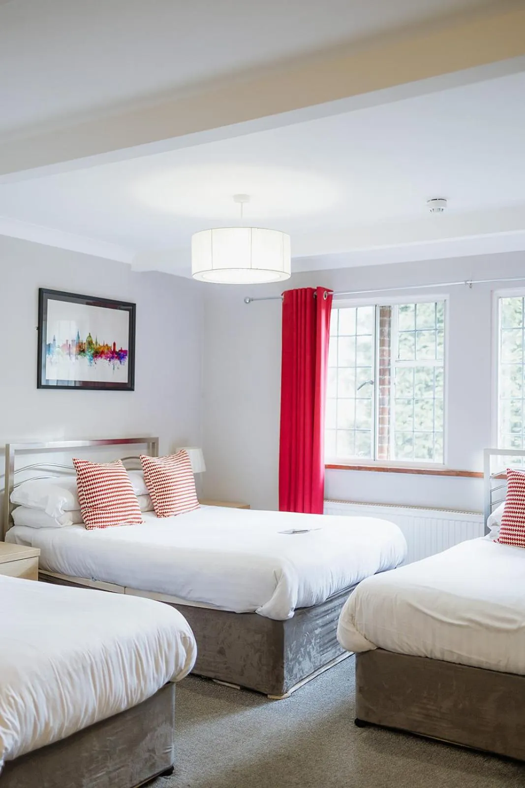 Bedroom, Bed in Red Mullions Guest House