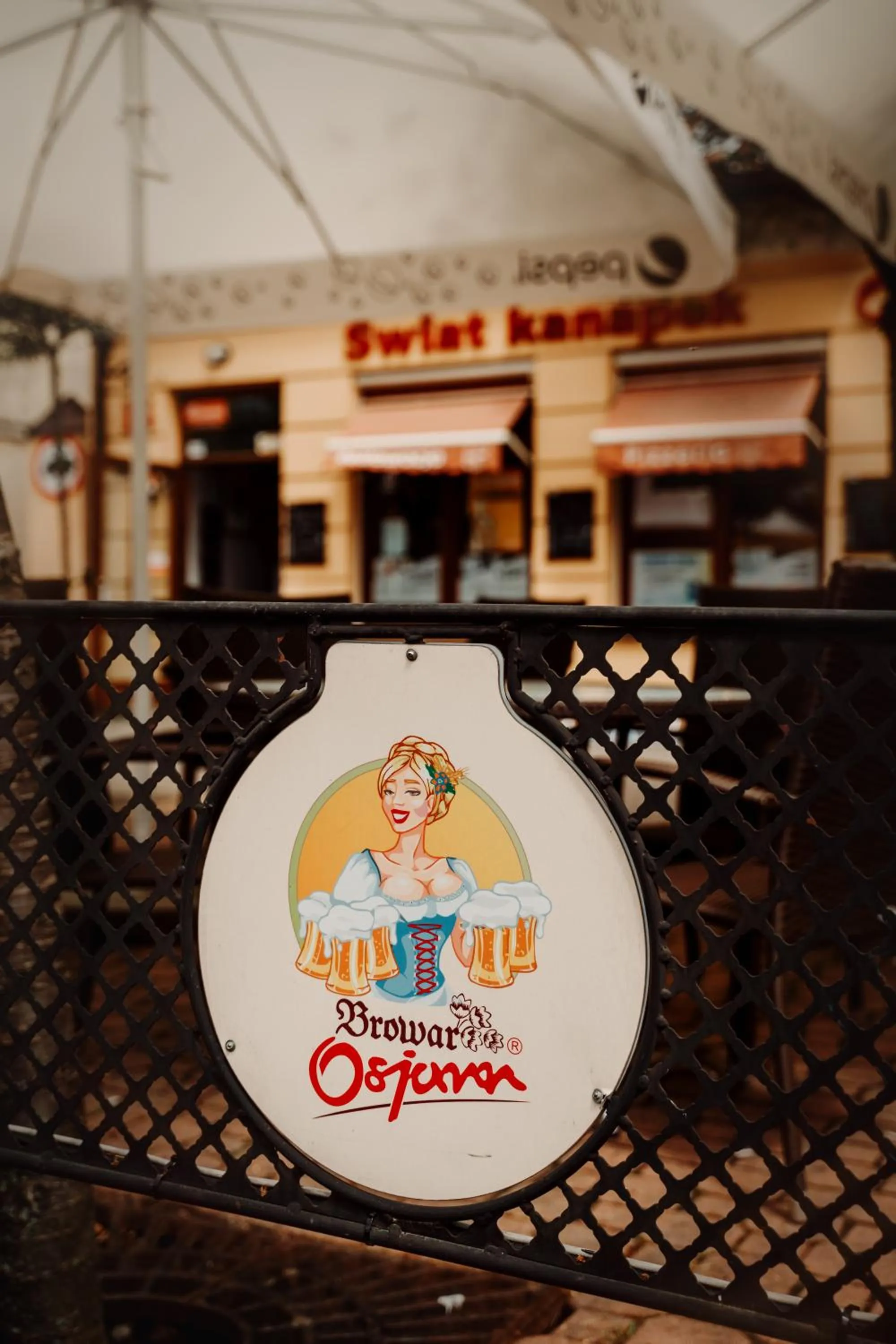 Patio in Hotel Osjann