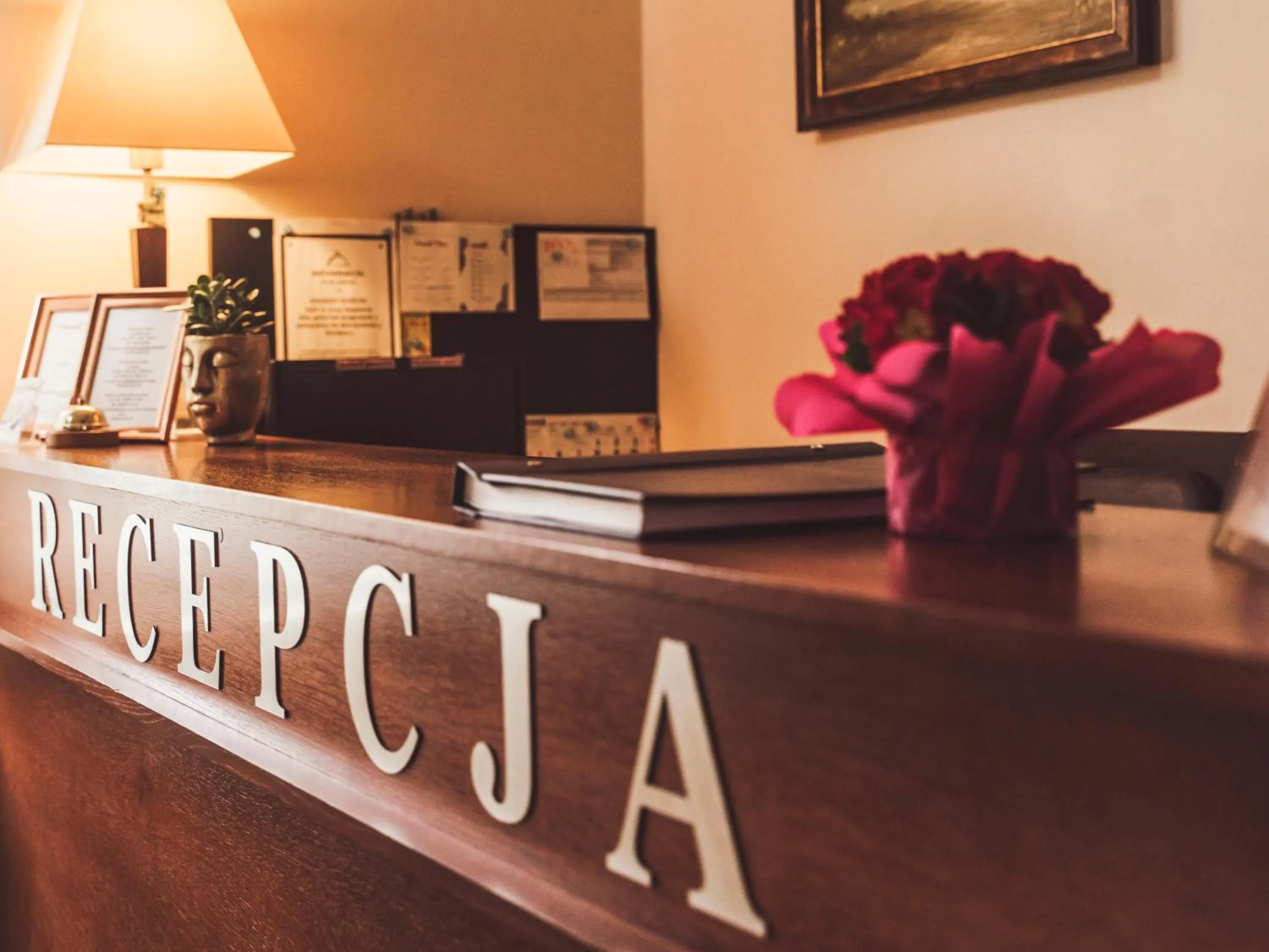 Lobby or reception in Hotel Osjann