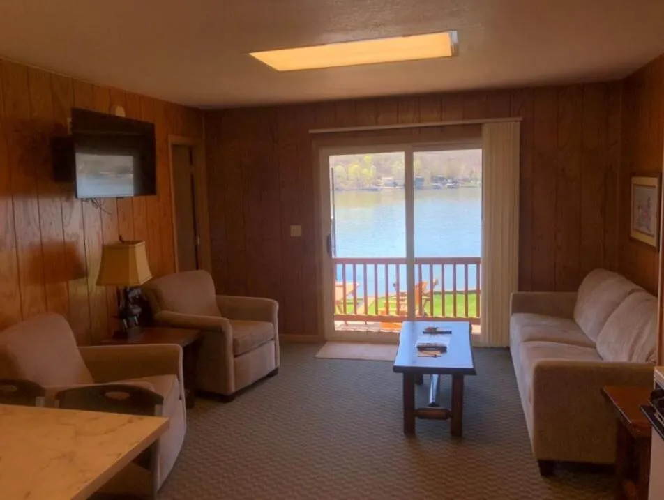 Seating area in Point View Resort