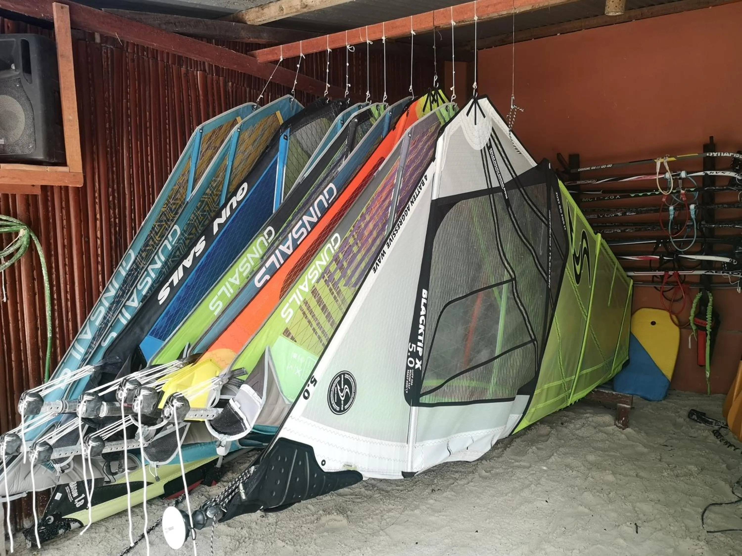 Windsurfing in Ocean Lodge Kite & Windsurf