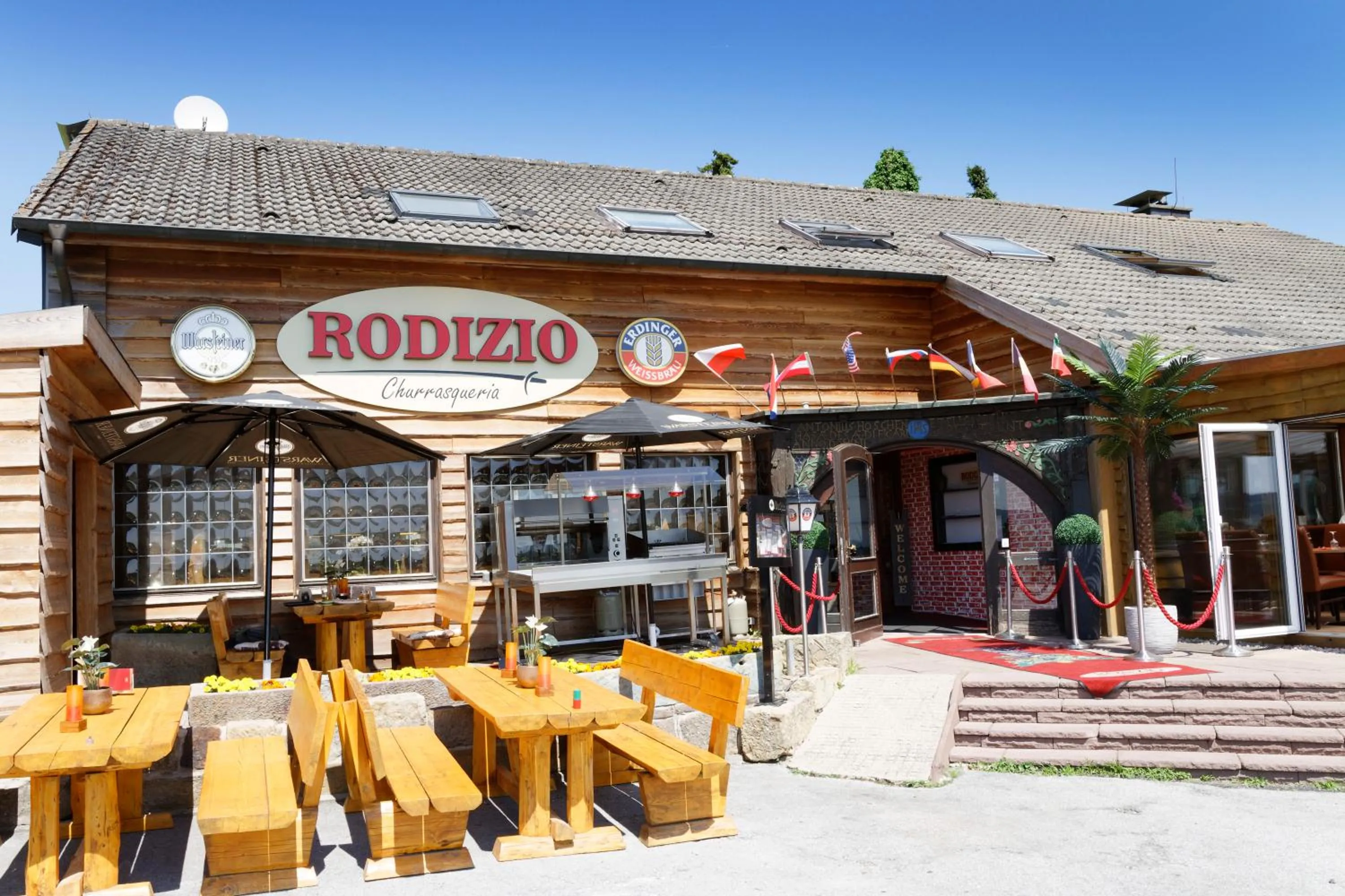 Property building in Hotel Restaurant Rodizio Paderborn