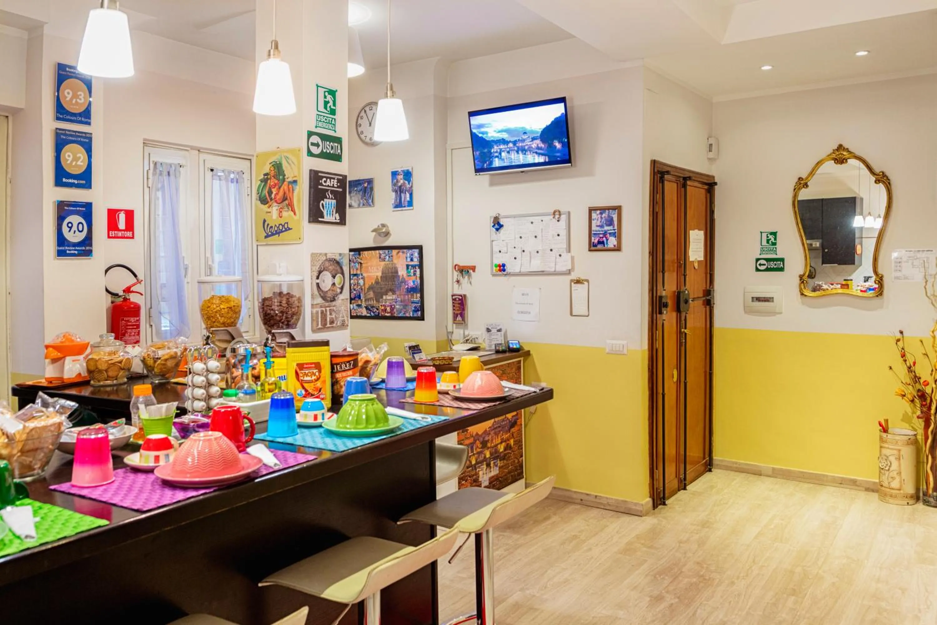 Lobby or reception in The Colours Of Rome