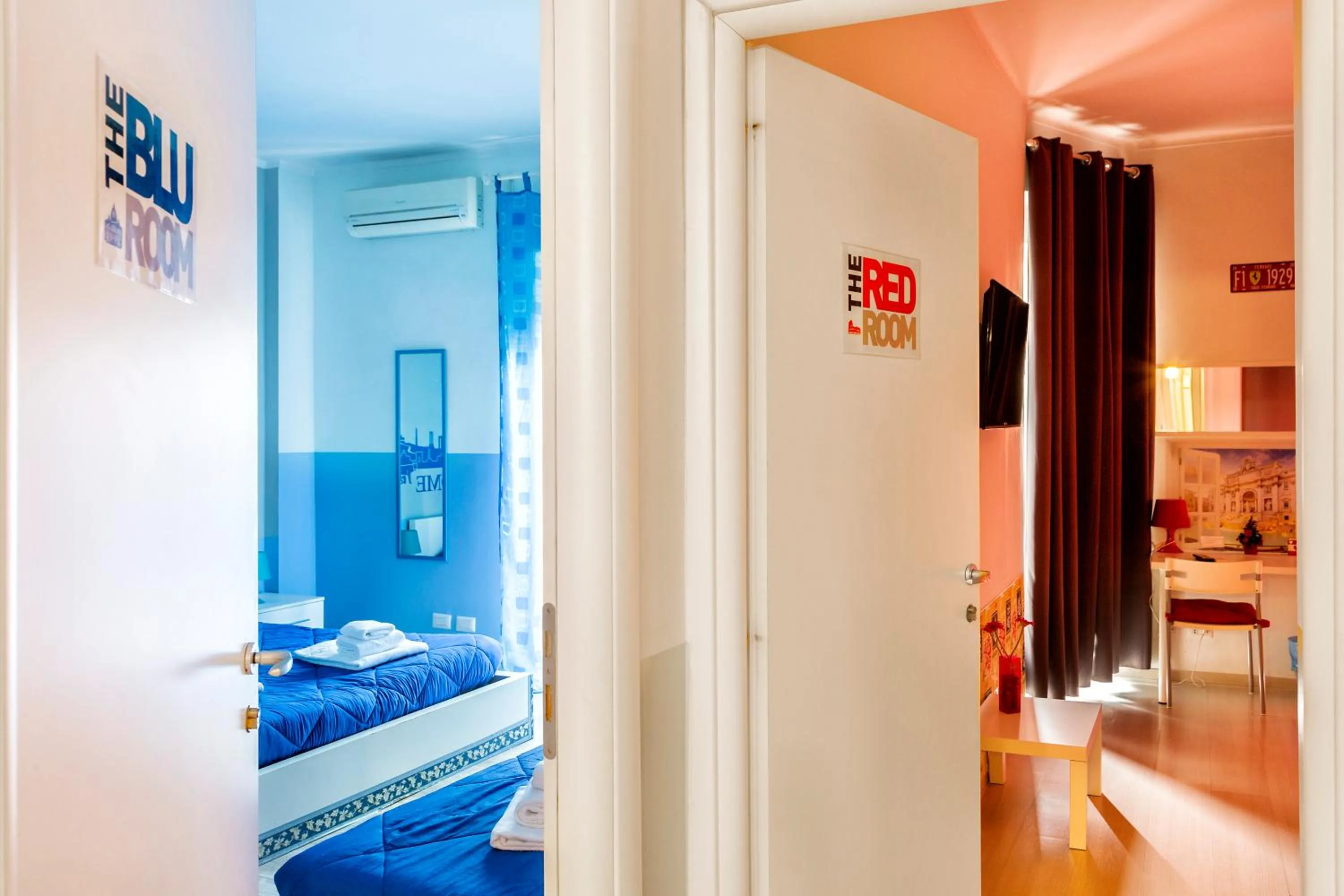 Decorative detail, Bed in The Colours Of Rome