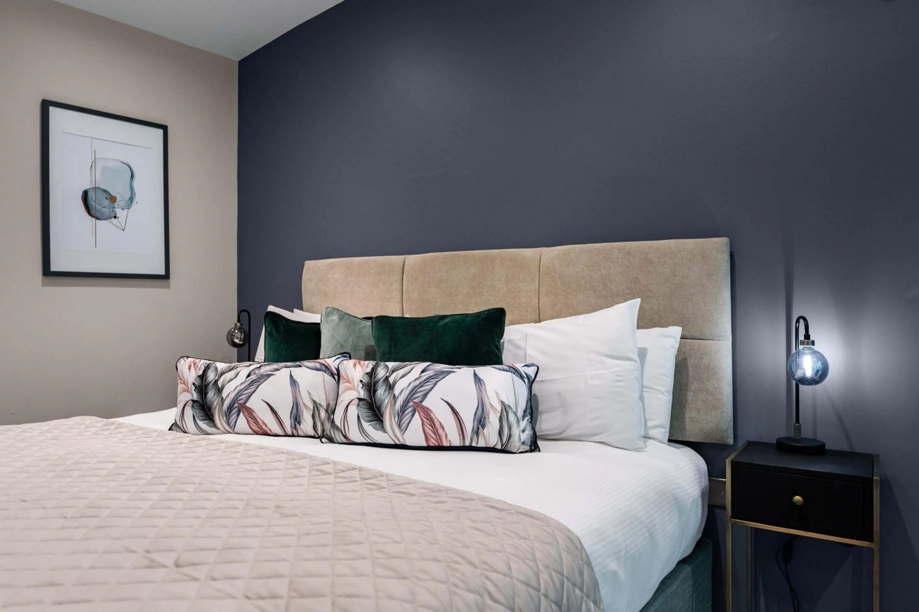 Bed in The Regent Aparthotel