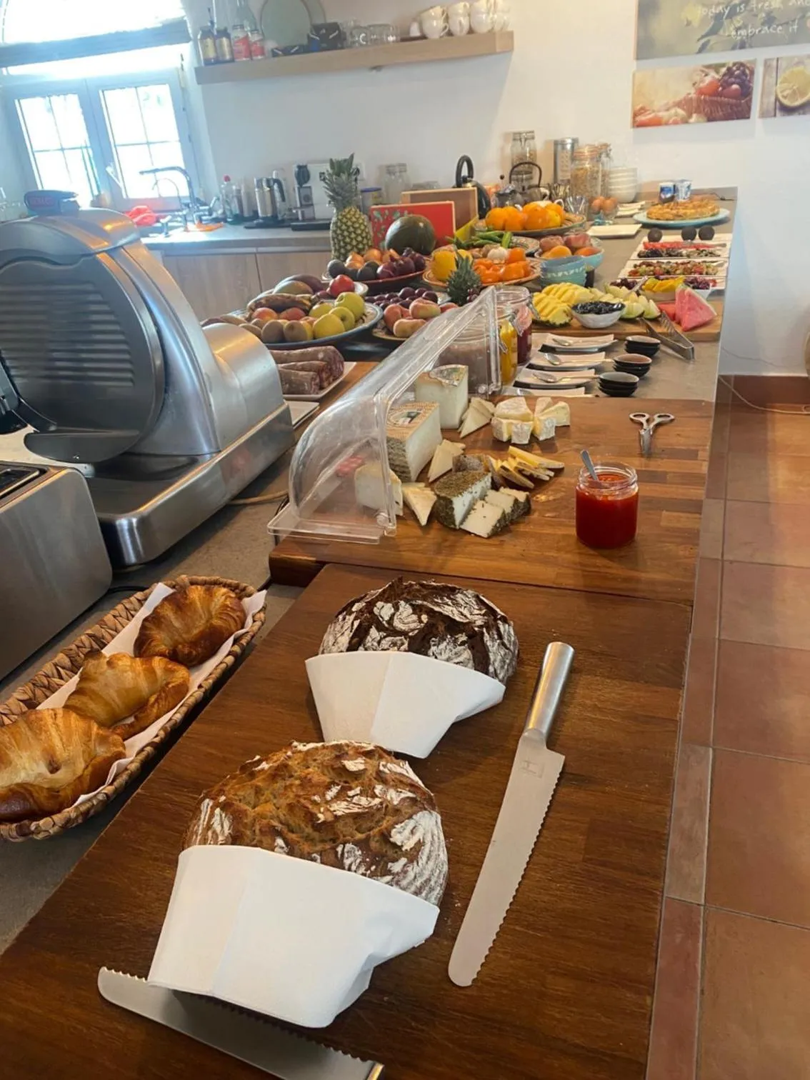 Breakfast in B&B Casa Luz del Sur, adults only