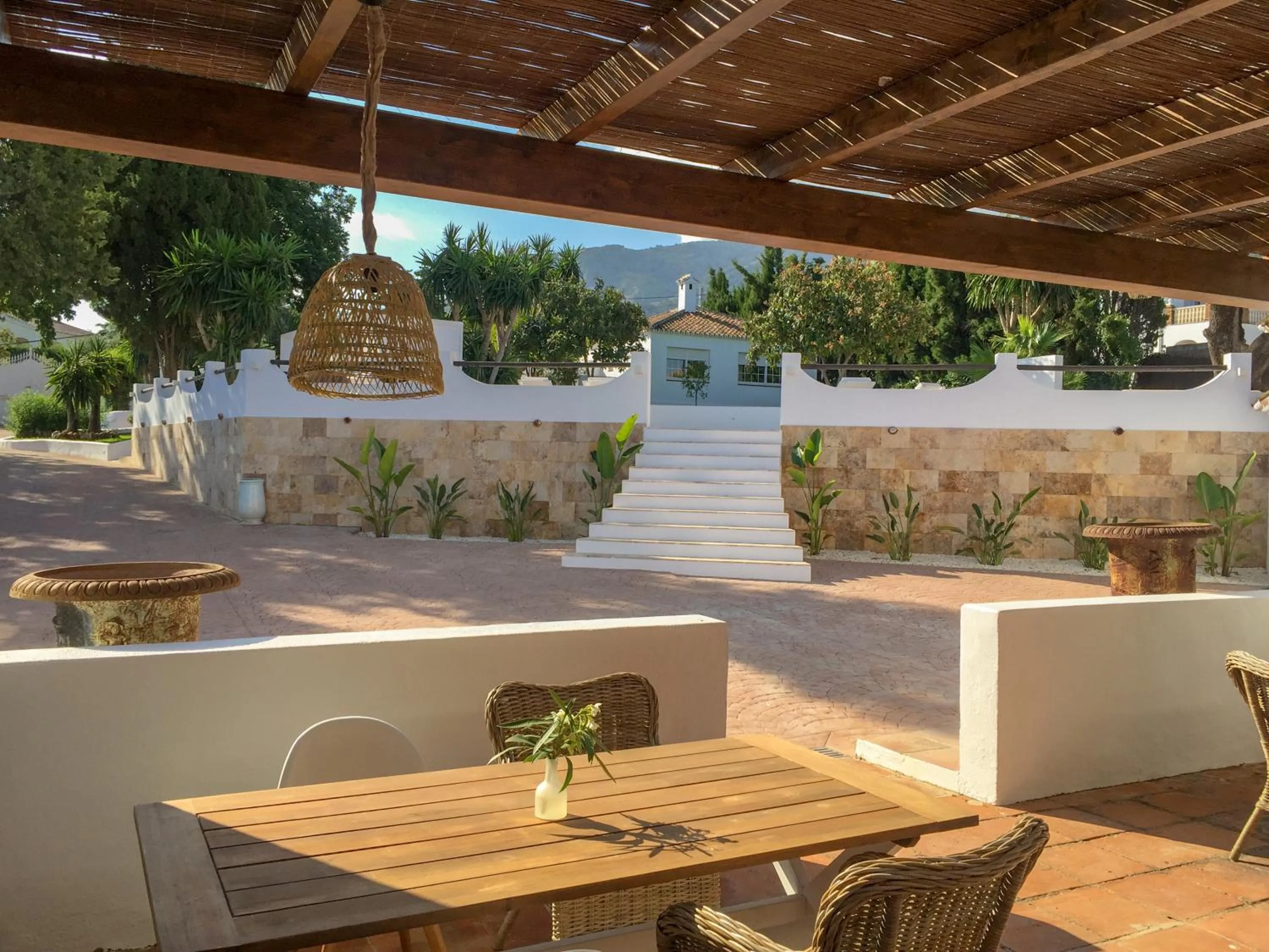 Decorative detail in B&B Casa Luz del Sur, adults only