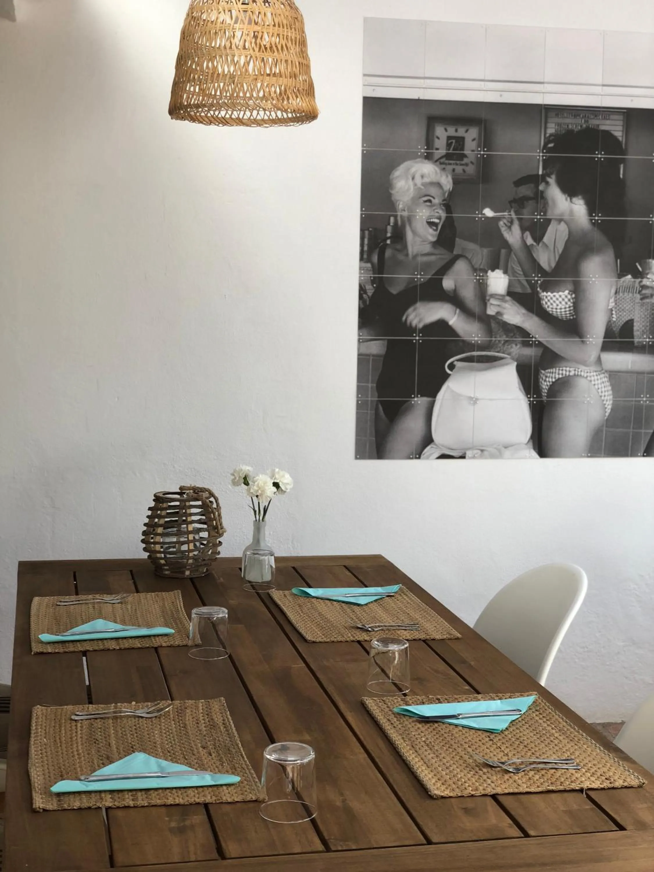 Decorative detail in B&B Casa Luz del Sur, adults only