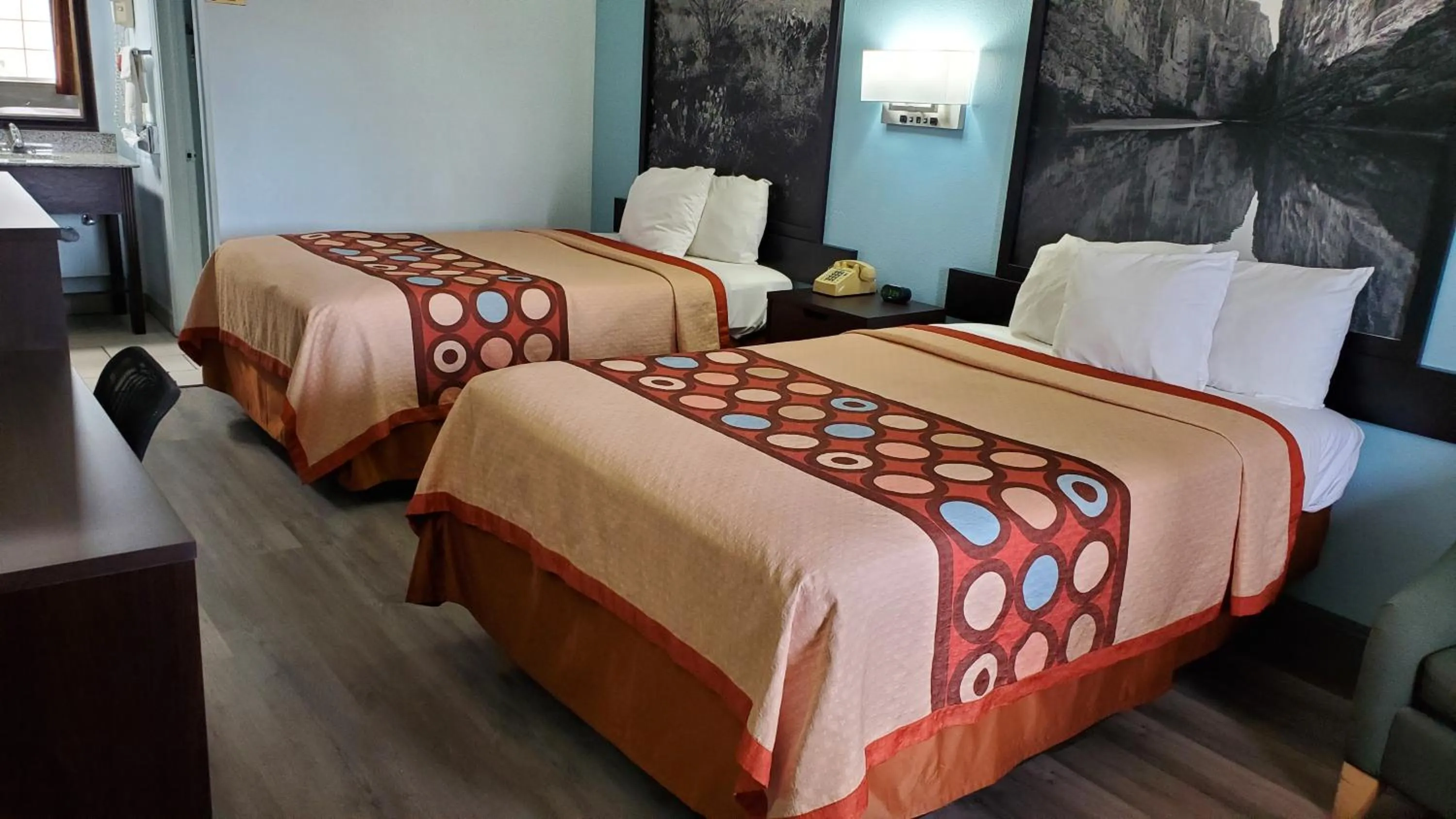 Bed in Super 8 by Wyndham Van Horn