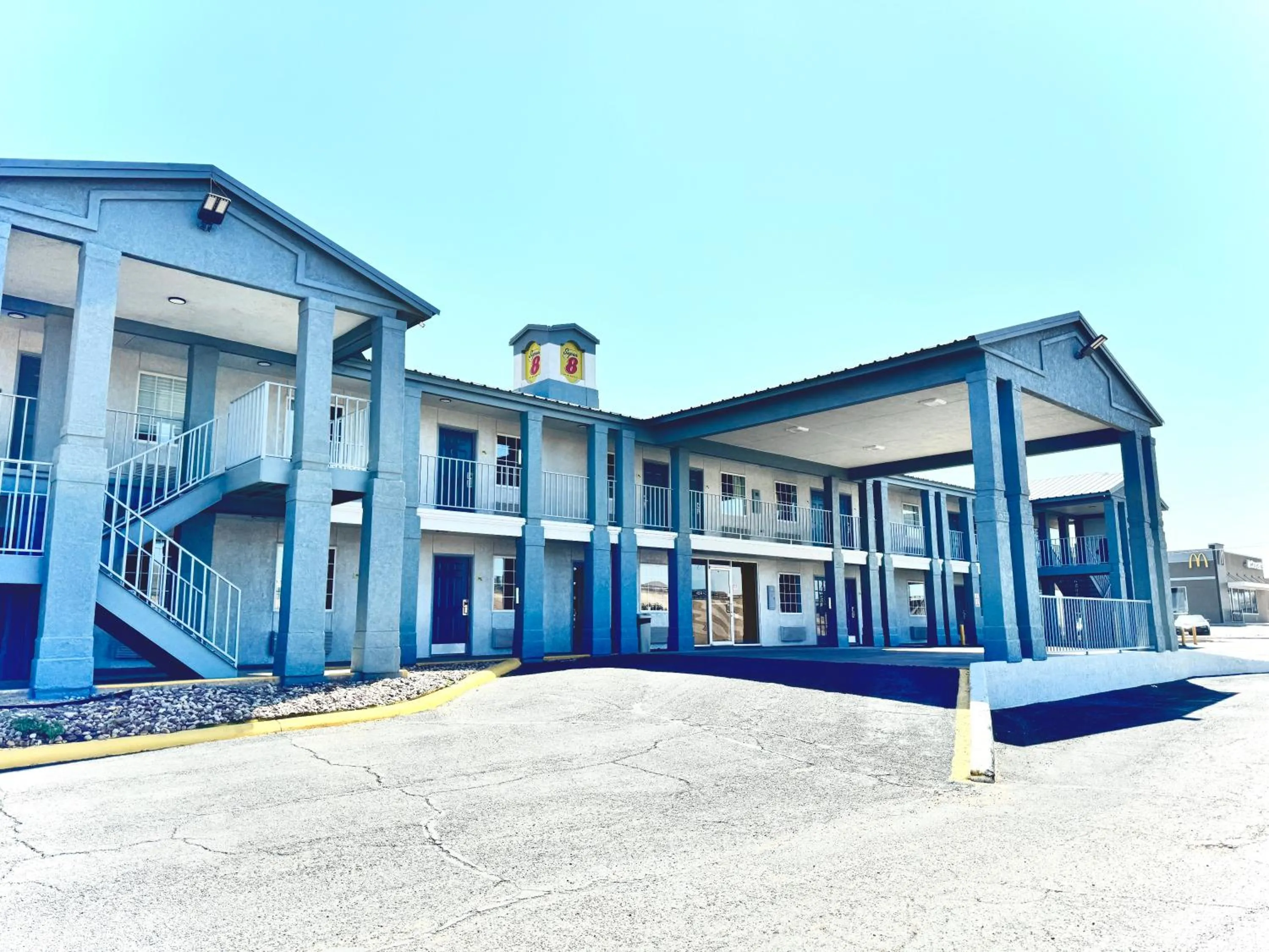 Property building in Super 8 by Wyndham Van Horn