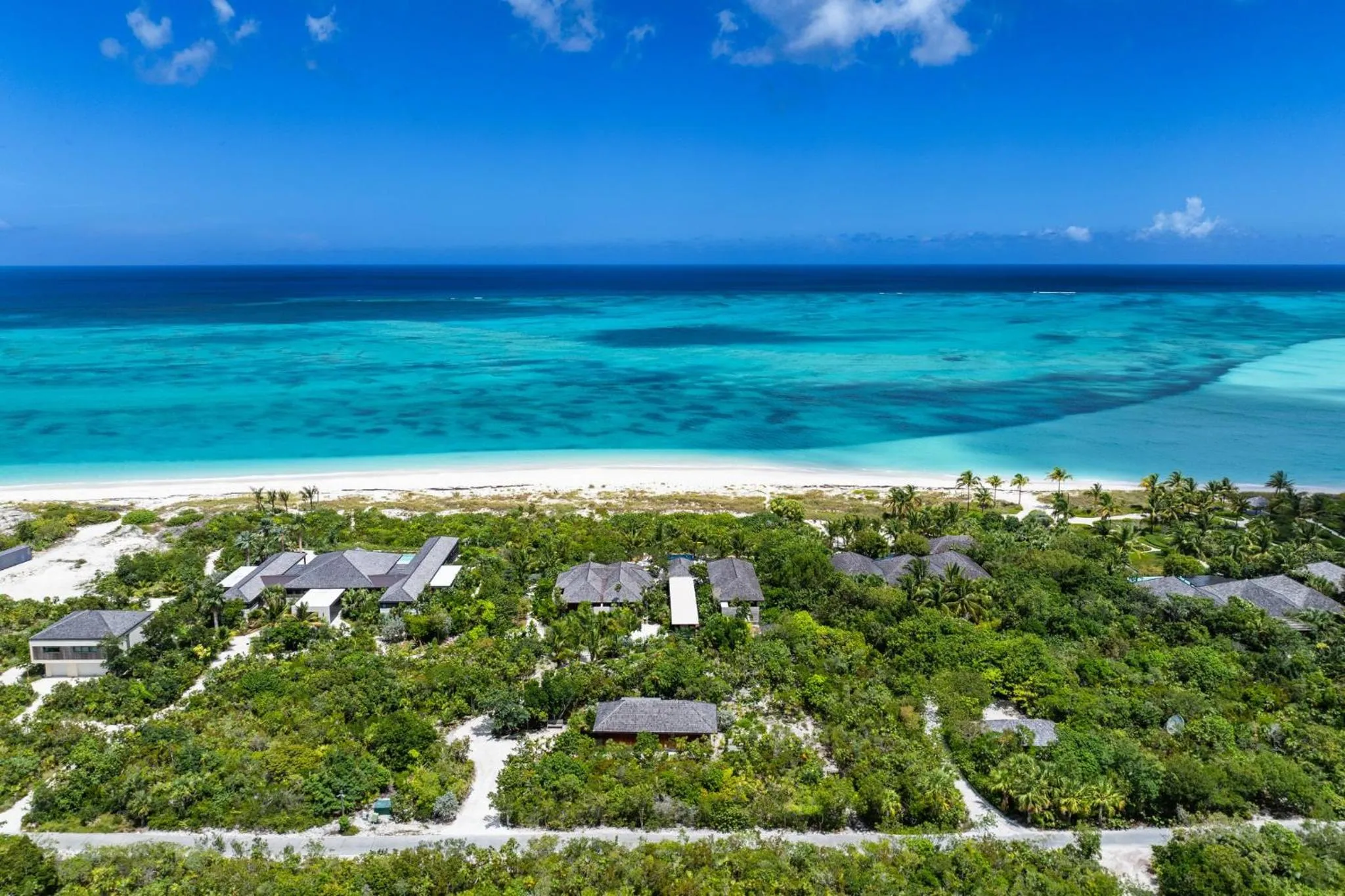 Bird's eye view in COMO Parrot Cay