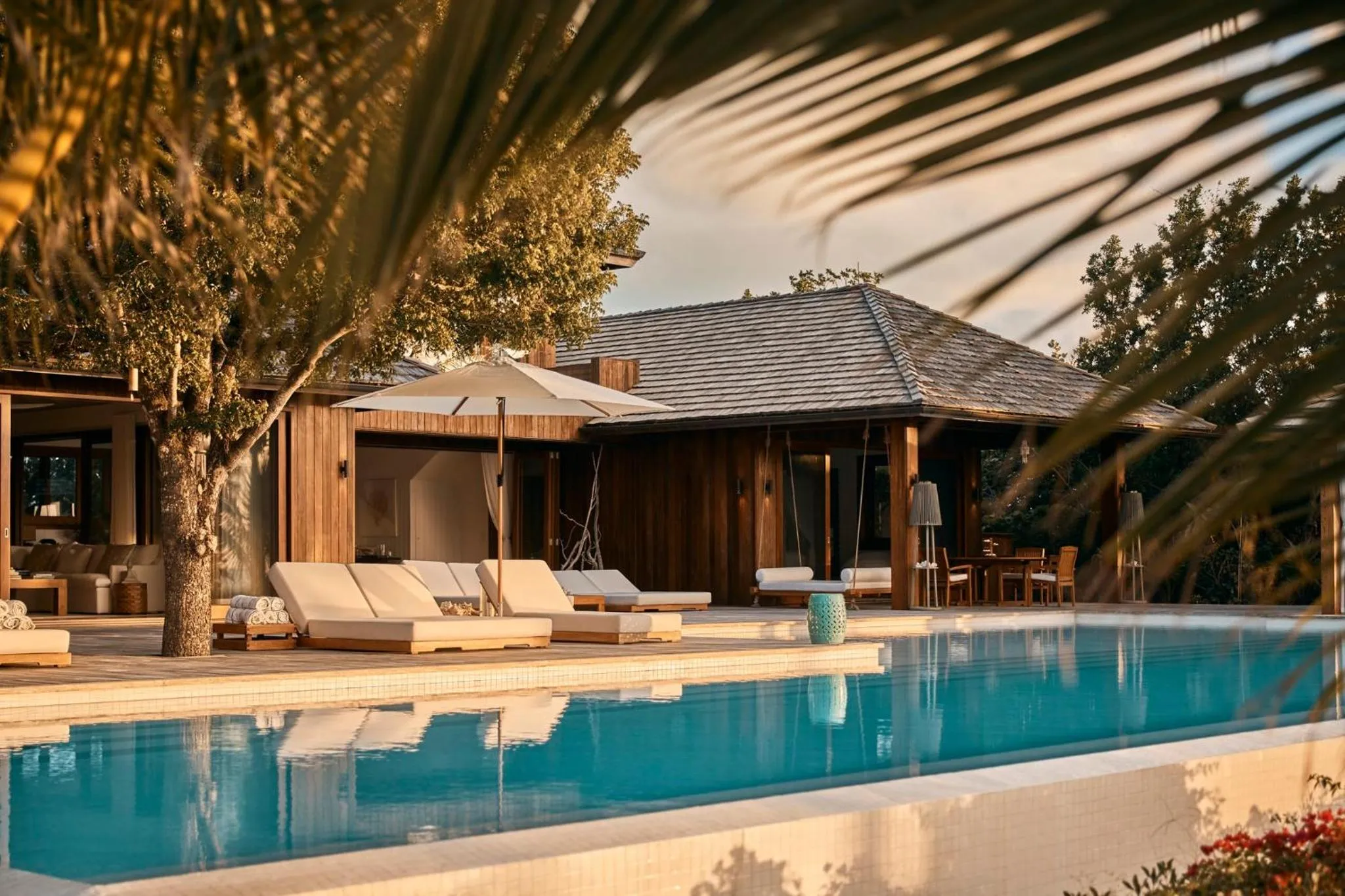Swimming pool in COMO Parrot Cay
