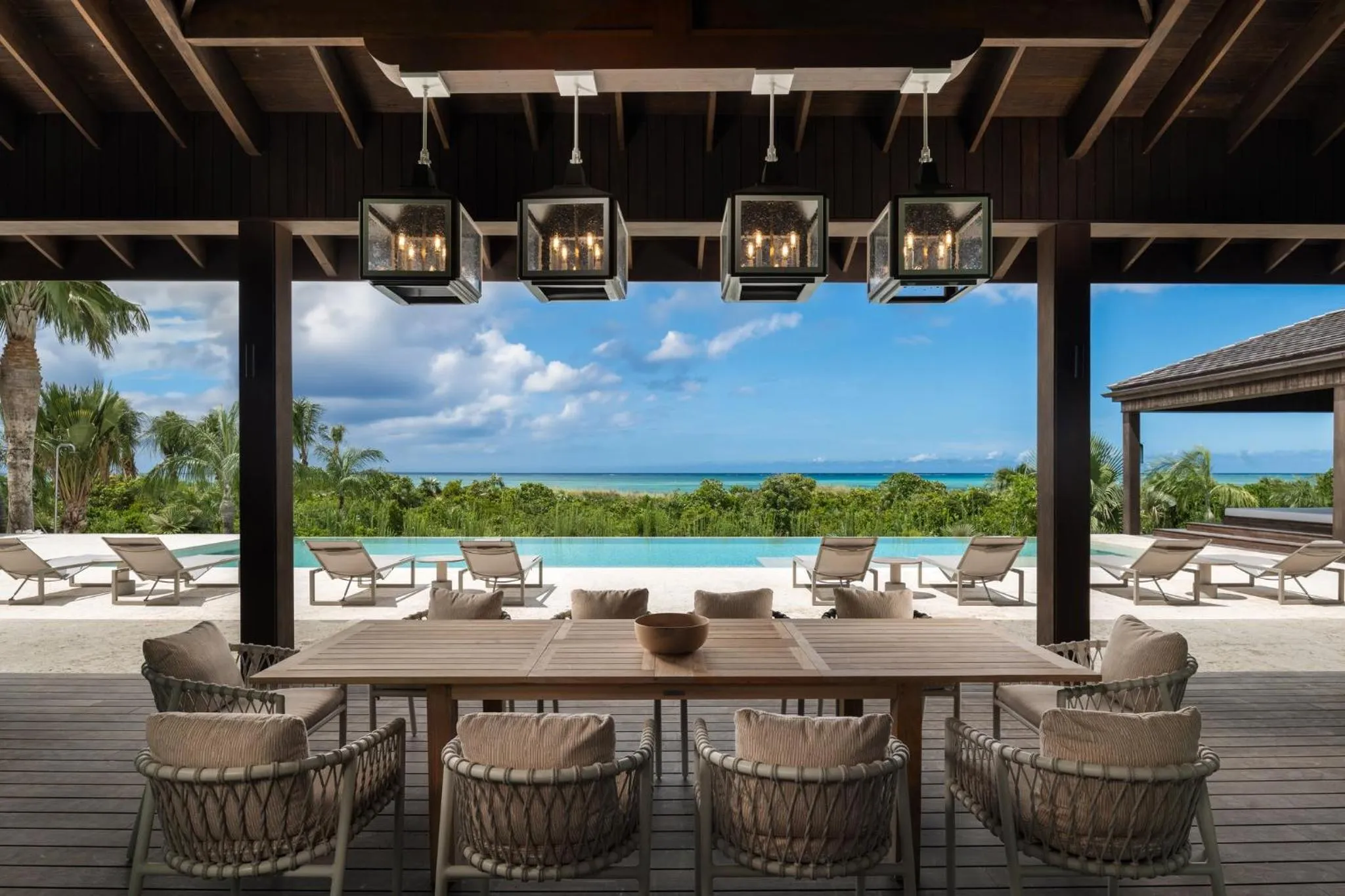 Swimming pool in COMO Parrot Cay