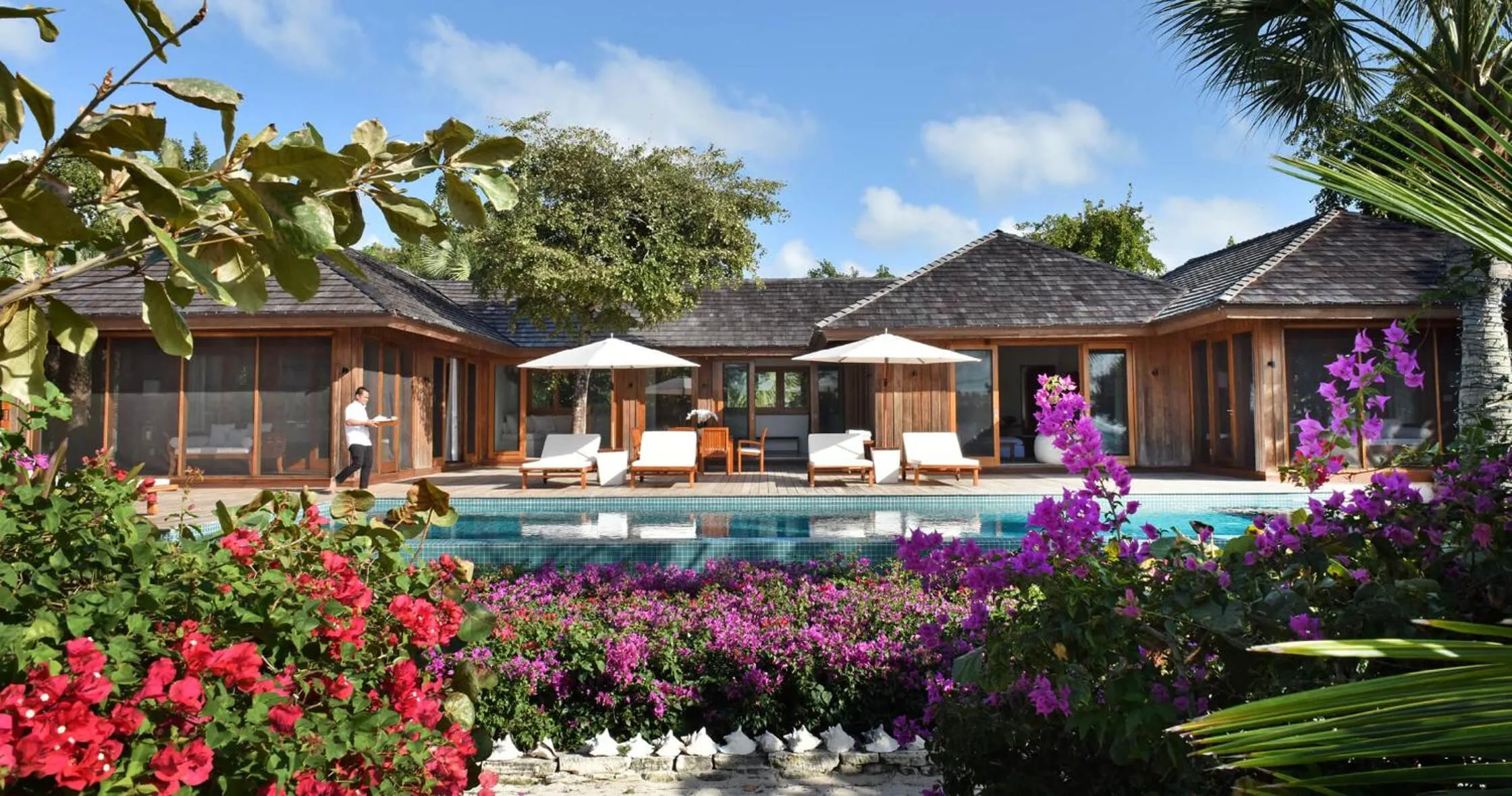 Property building in COMO Parrot Cay