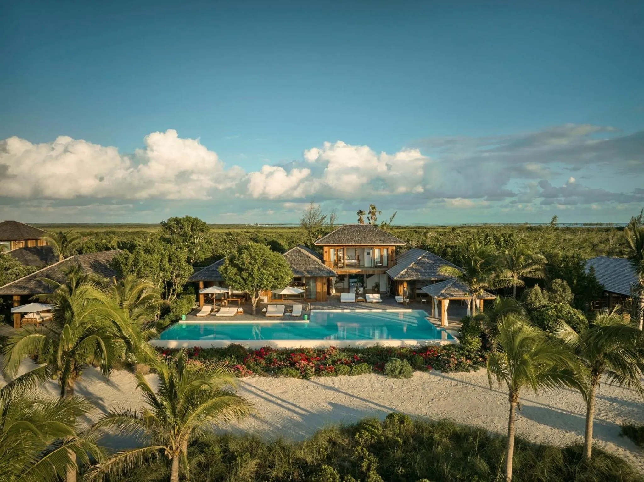 Property building in COMO Parrot Cay