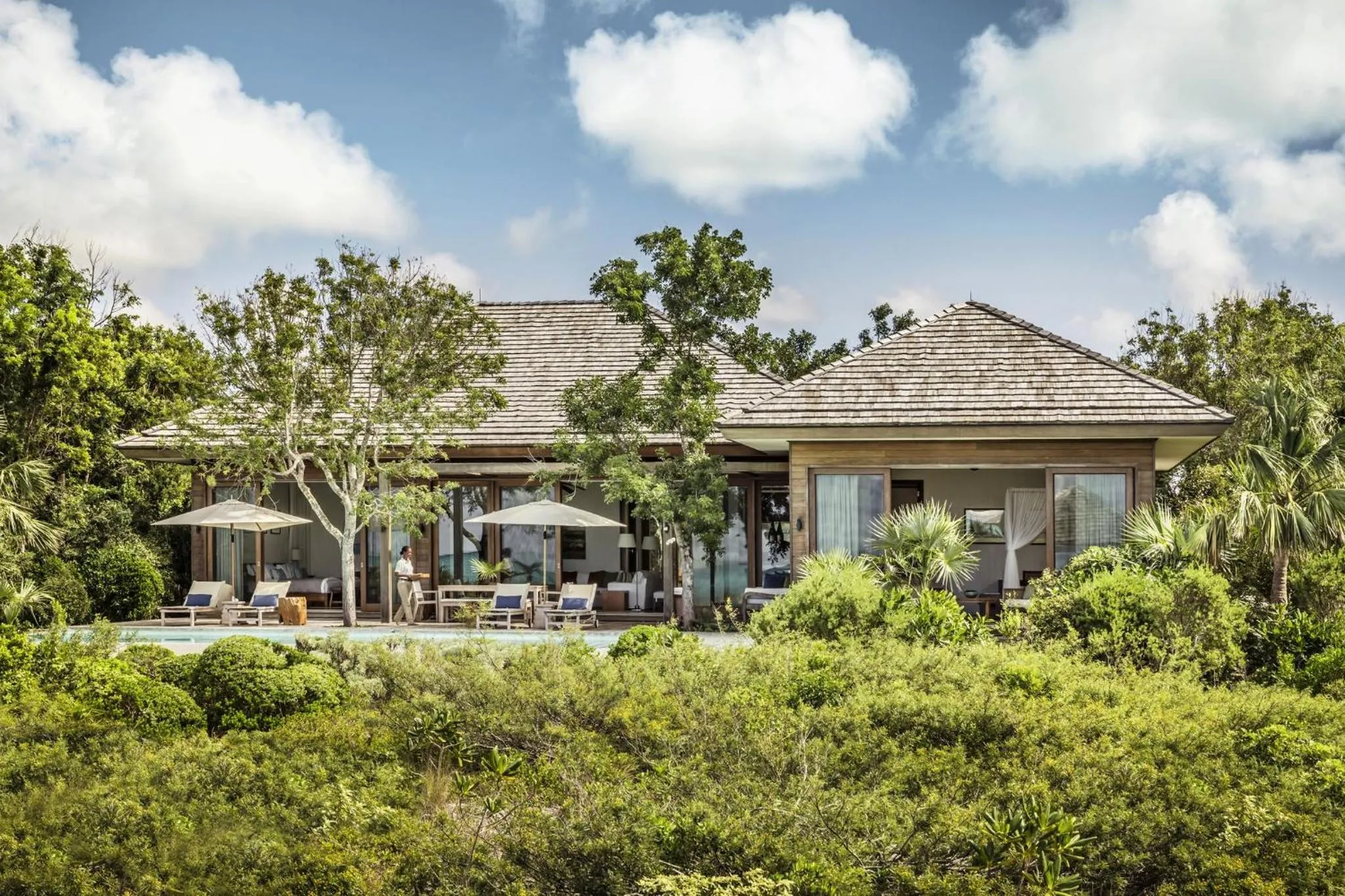 Property building in COMO Parrot Cay