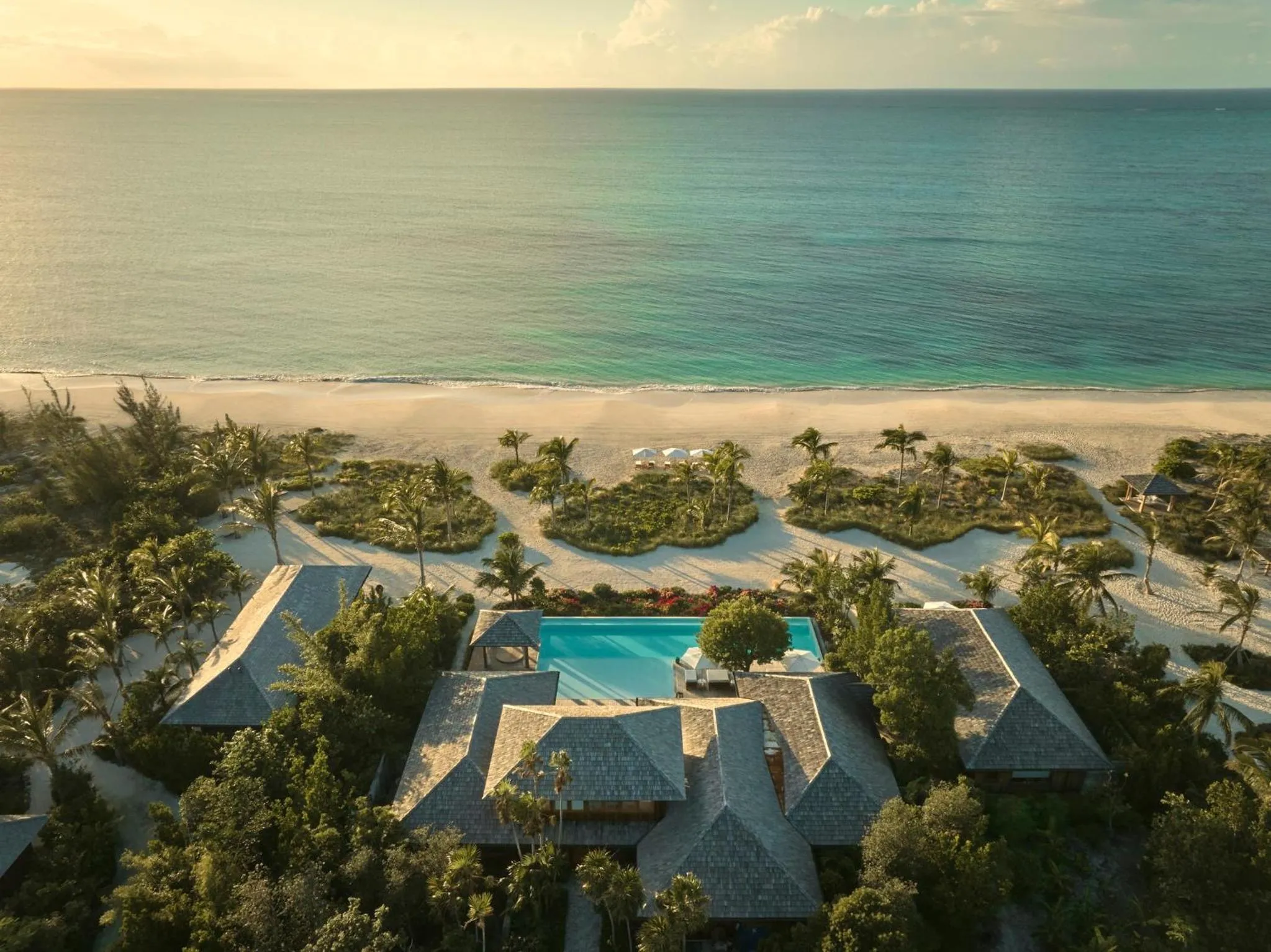 Bird's eye view in COMO Parrot Cay