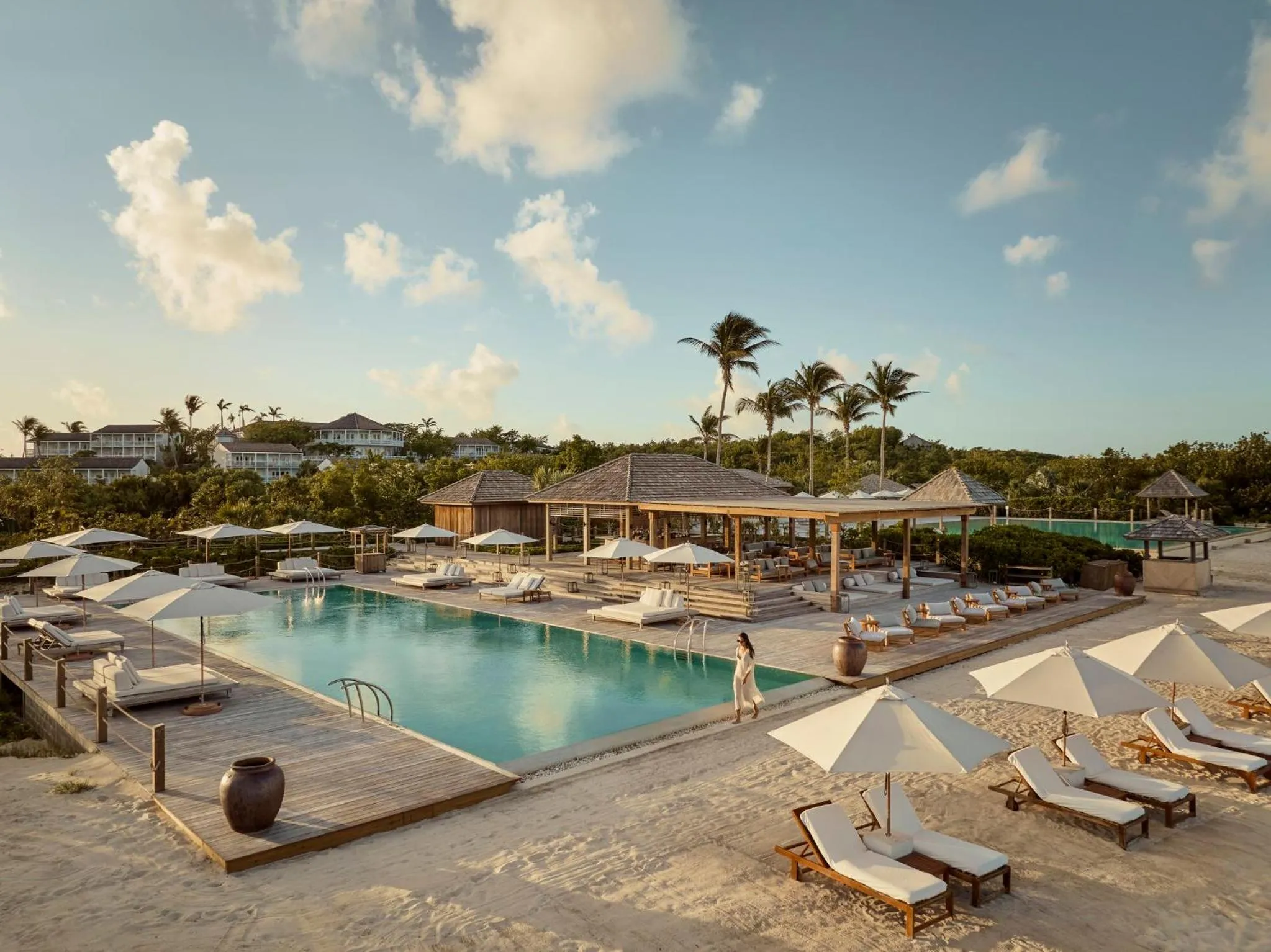 Swimming pool in COMO Parrot Cay