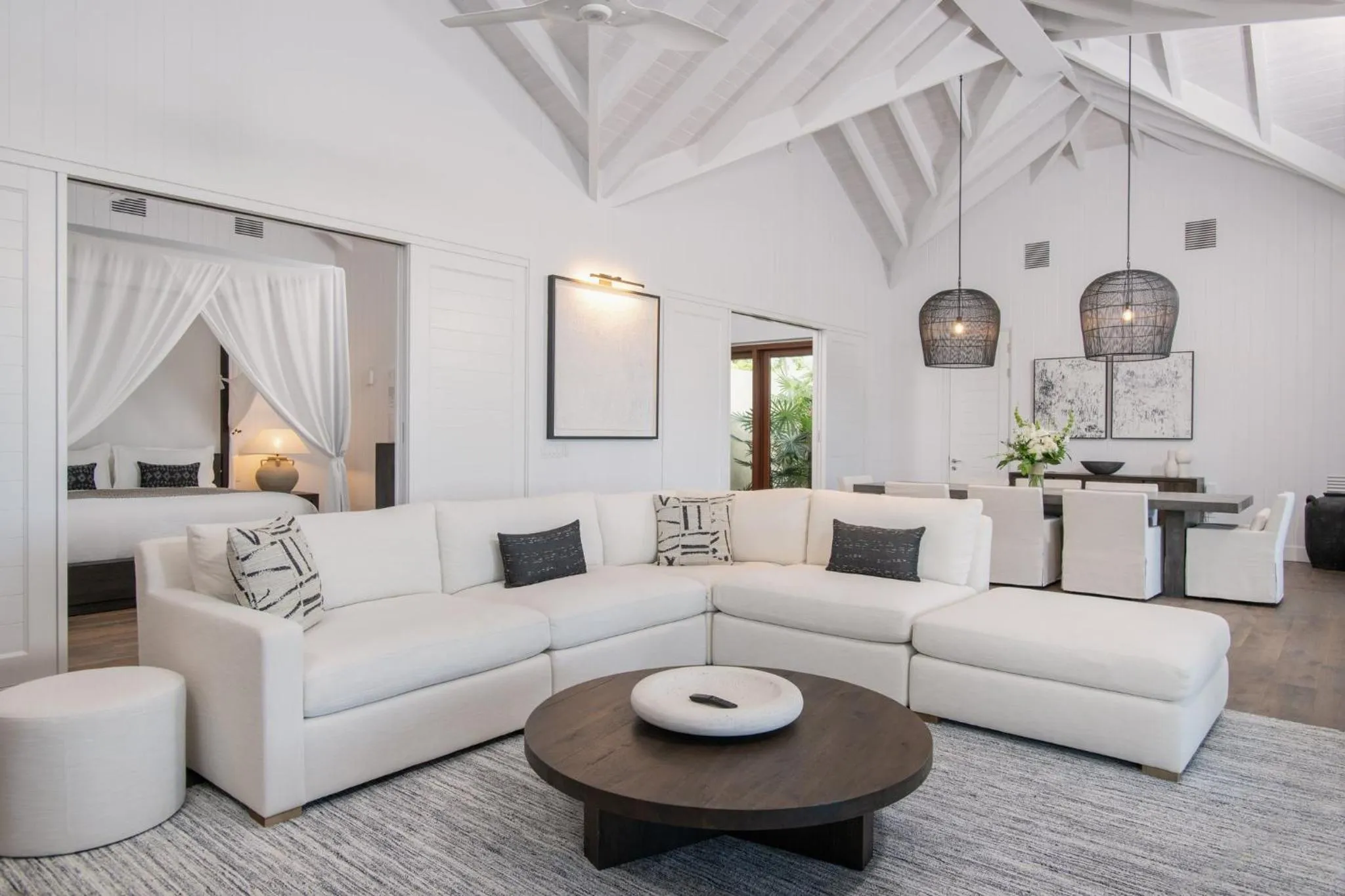 Photo of the whole room in COMO Parrot Cay