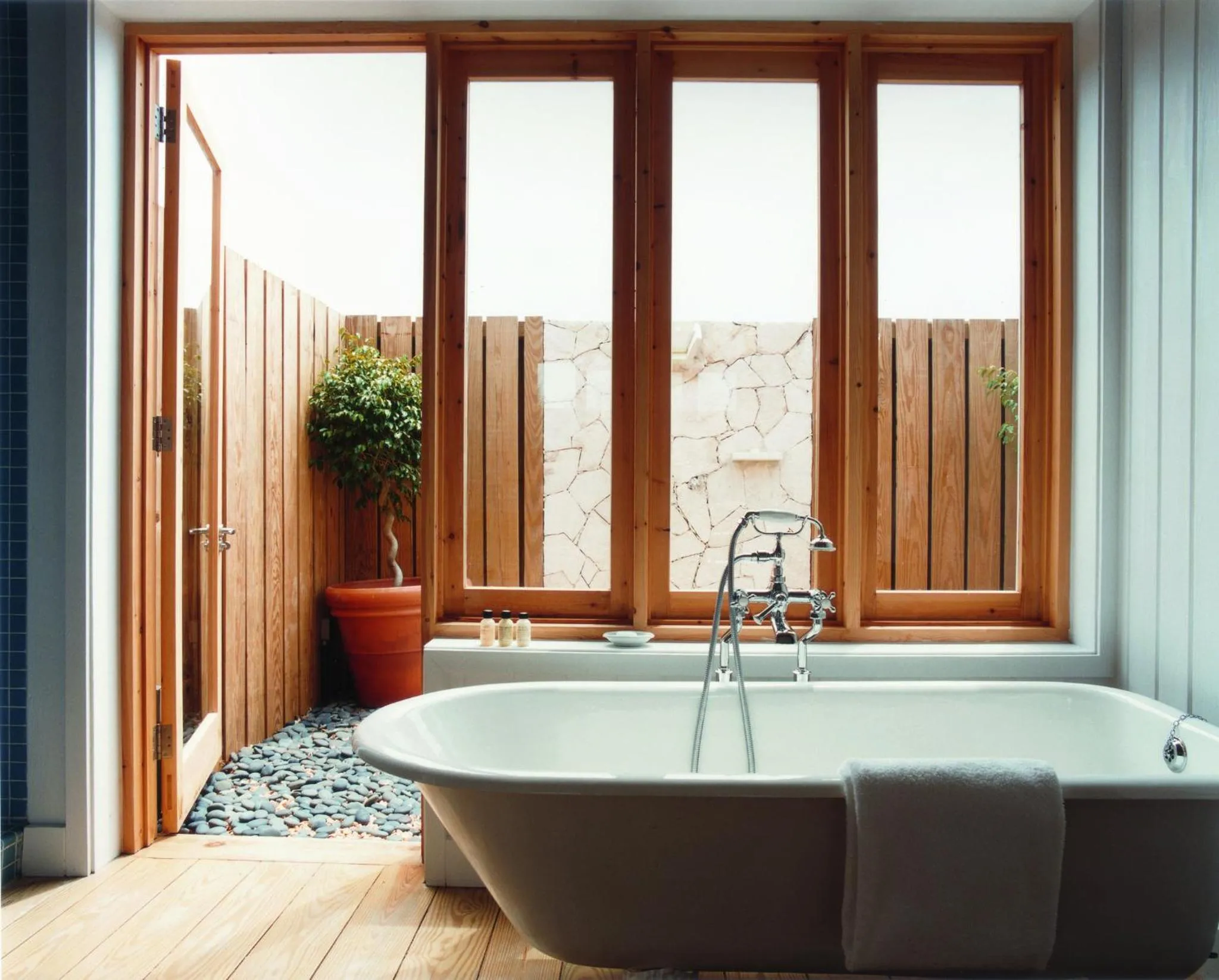 Bathroom in COMO Parrot Cay