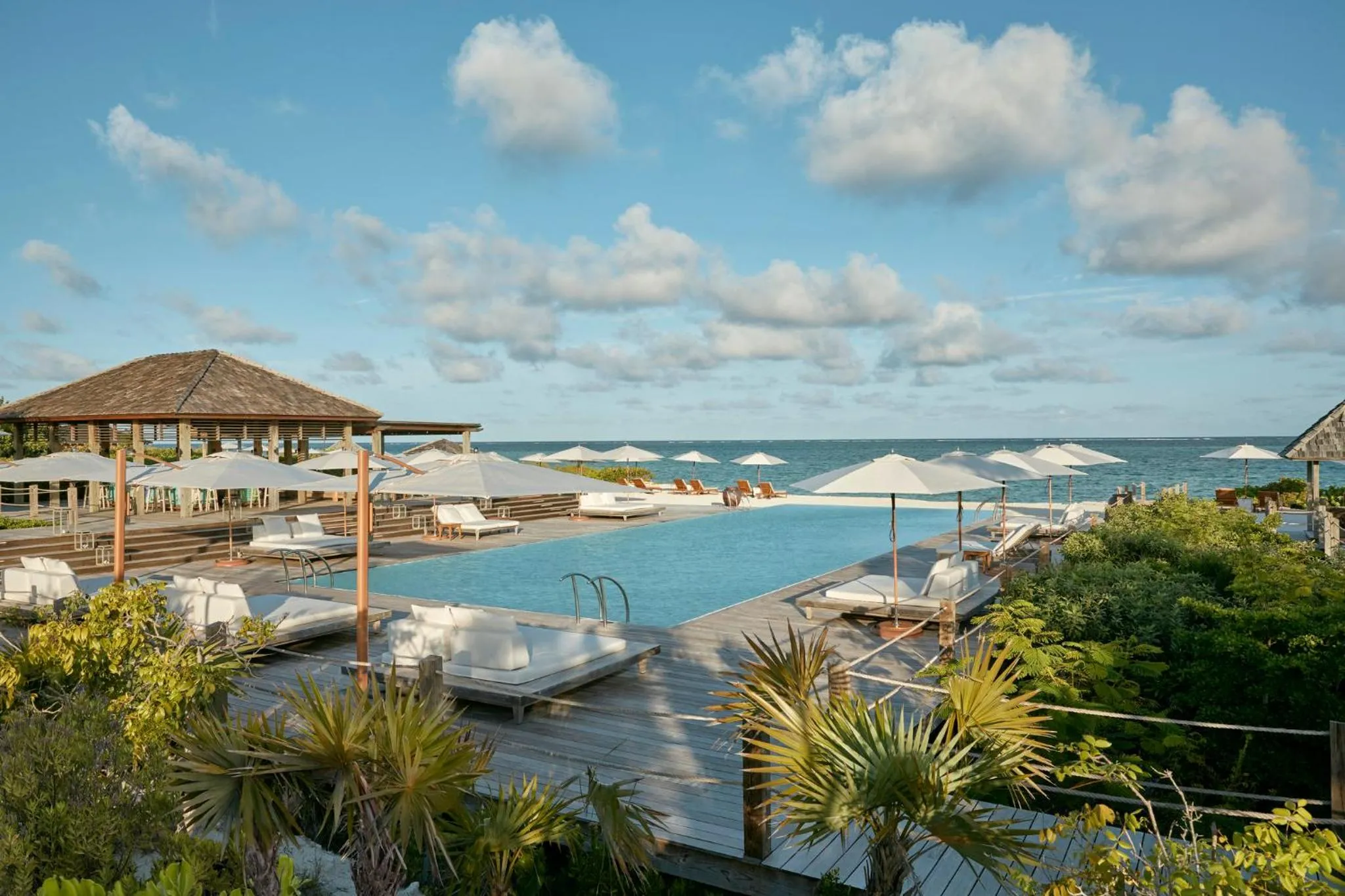 Swimming pool in COMO Parrot Cay