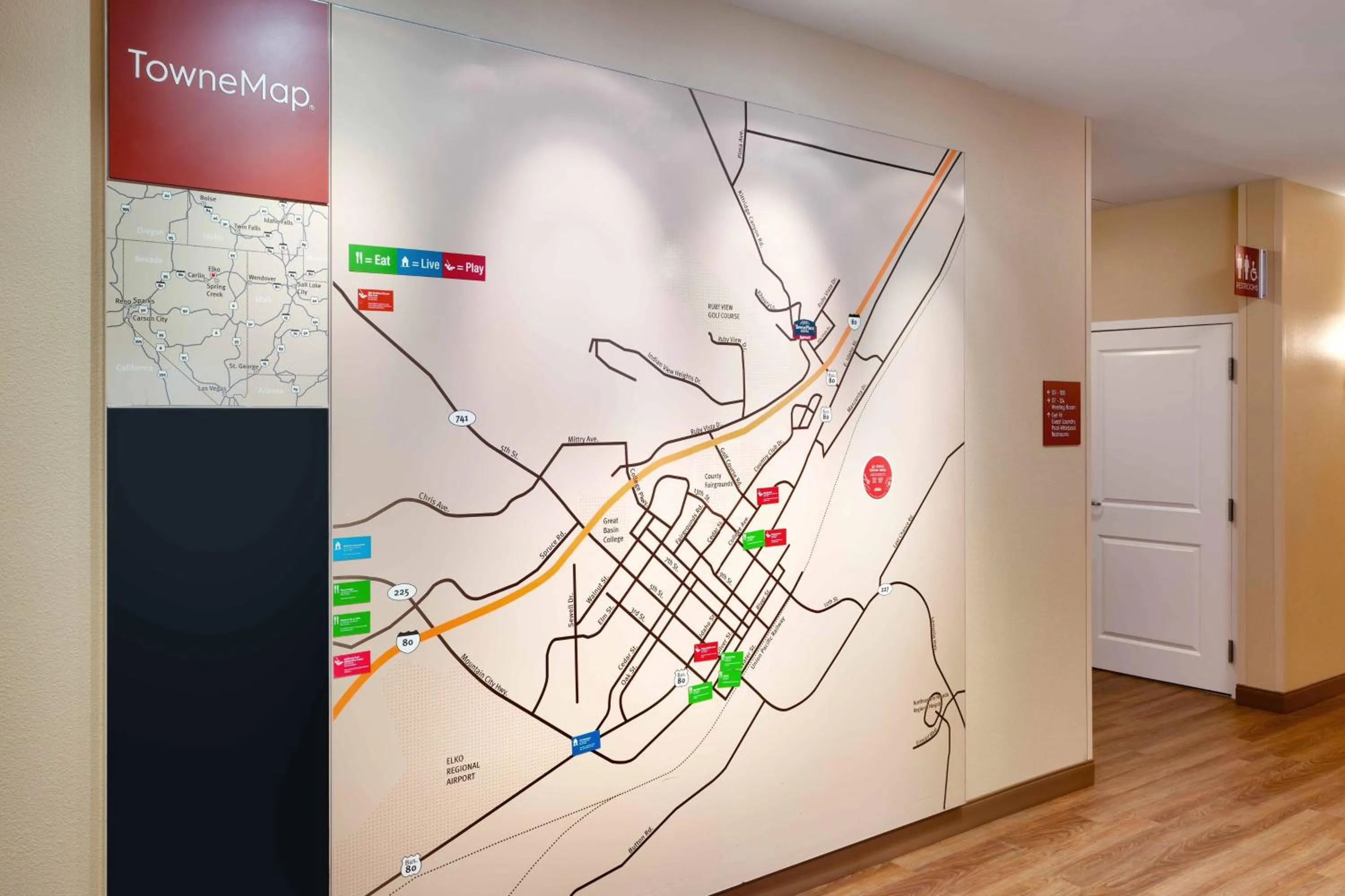 View (from property/room) in TownePlace by Marriott Suites Elko