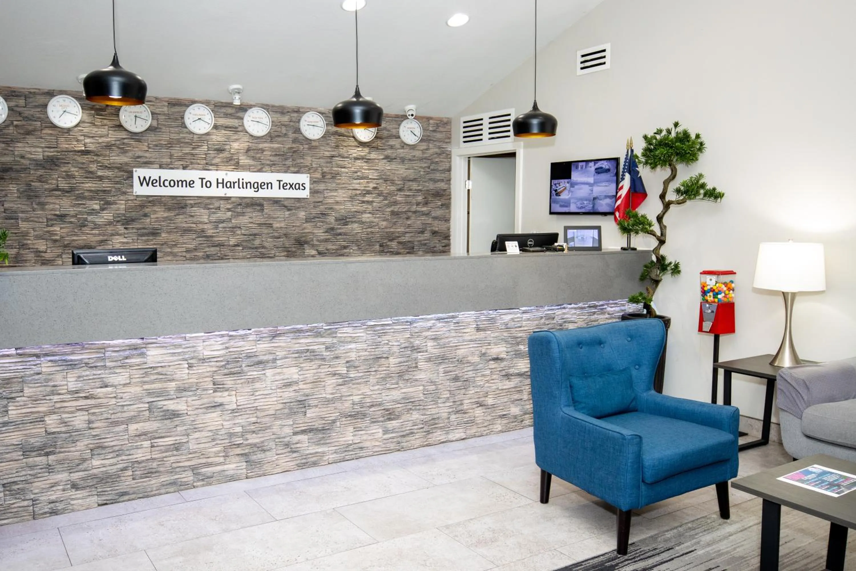 Lobby or reception in Americas Best Value Inn Harlingen