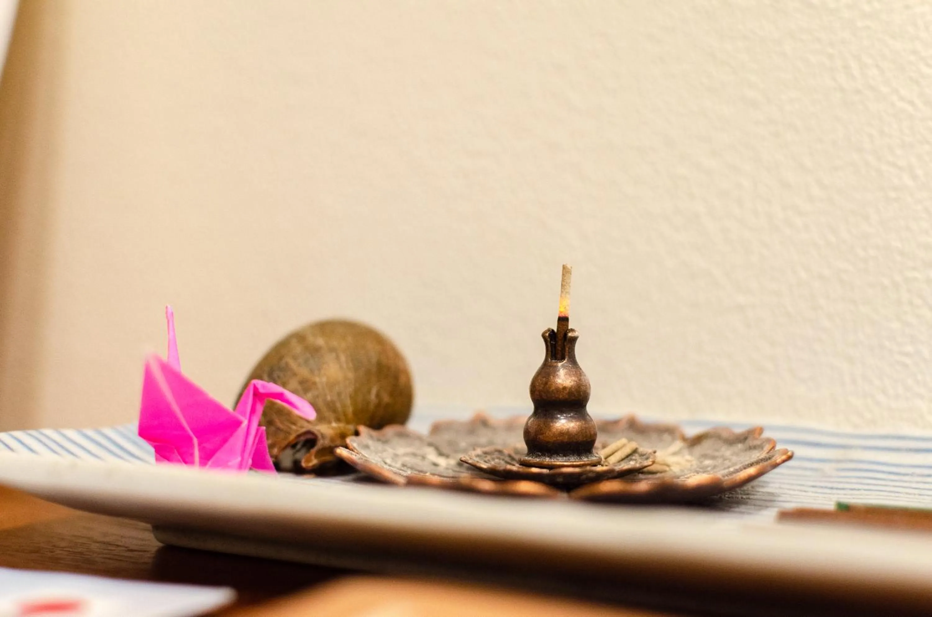 Decorative detail in bnbplus Sarasa Nara