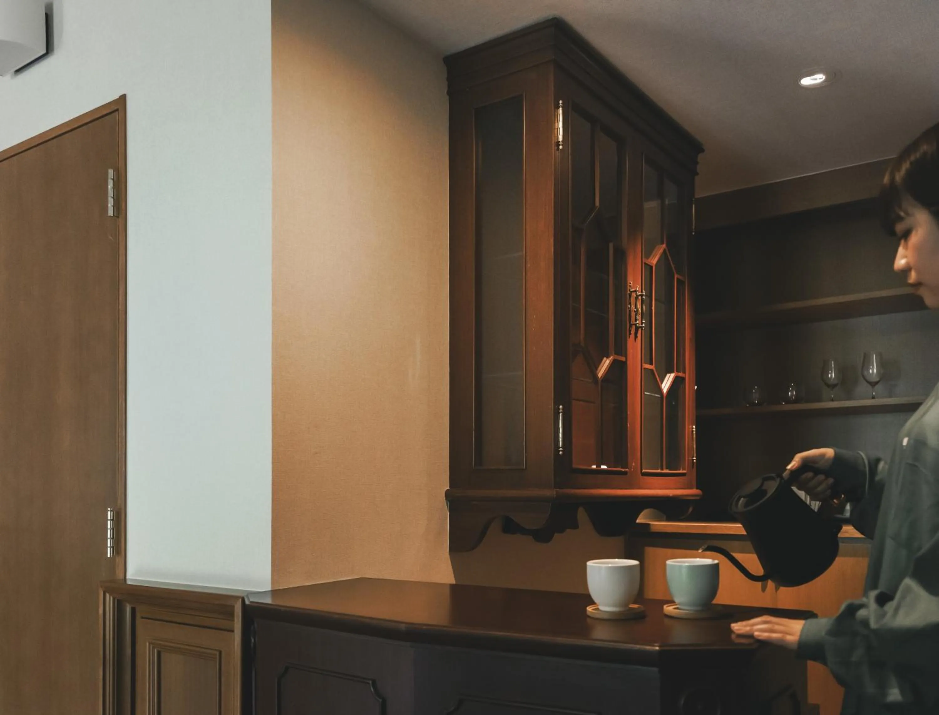 minibar in Higashikawa Asahidake Onsen Hotel Bear Monte