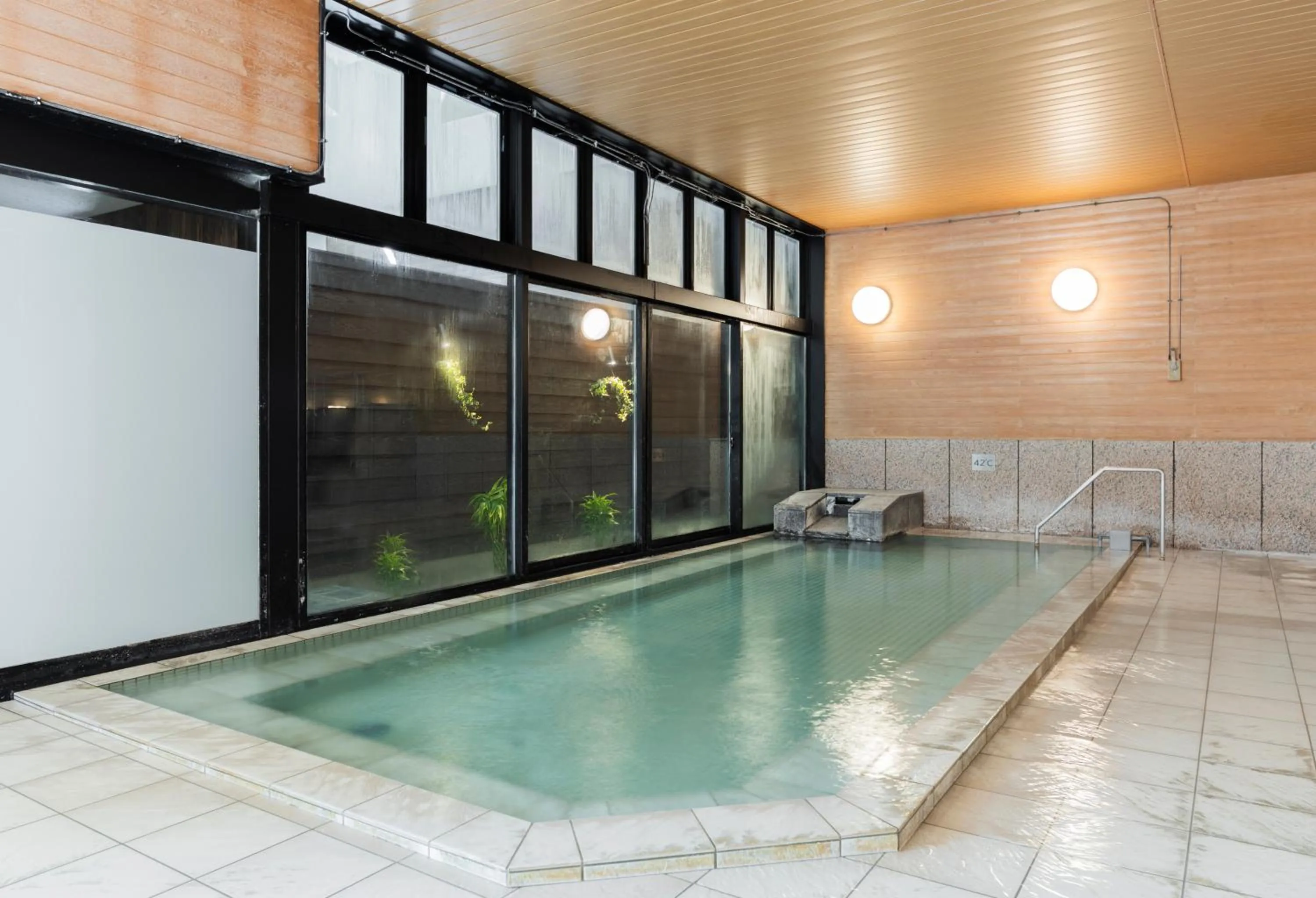 Hot Spring Bath in Higashikawa Asahidake Onsen Hotel Bear Monte