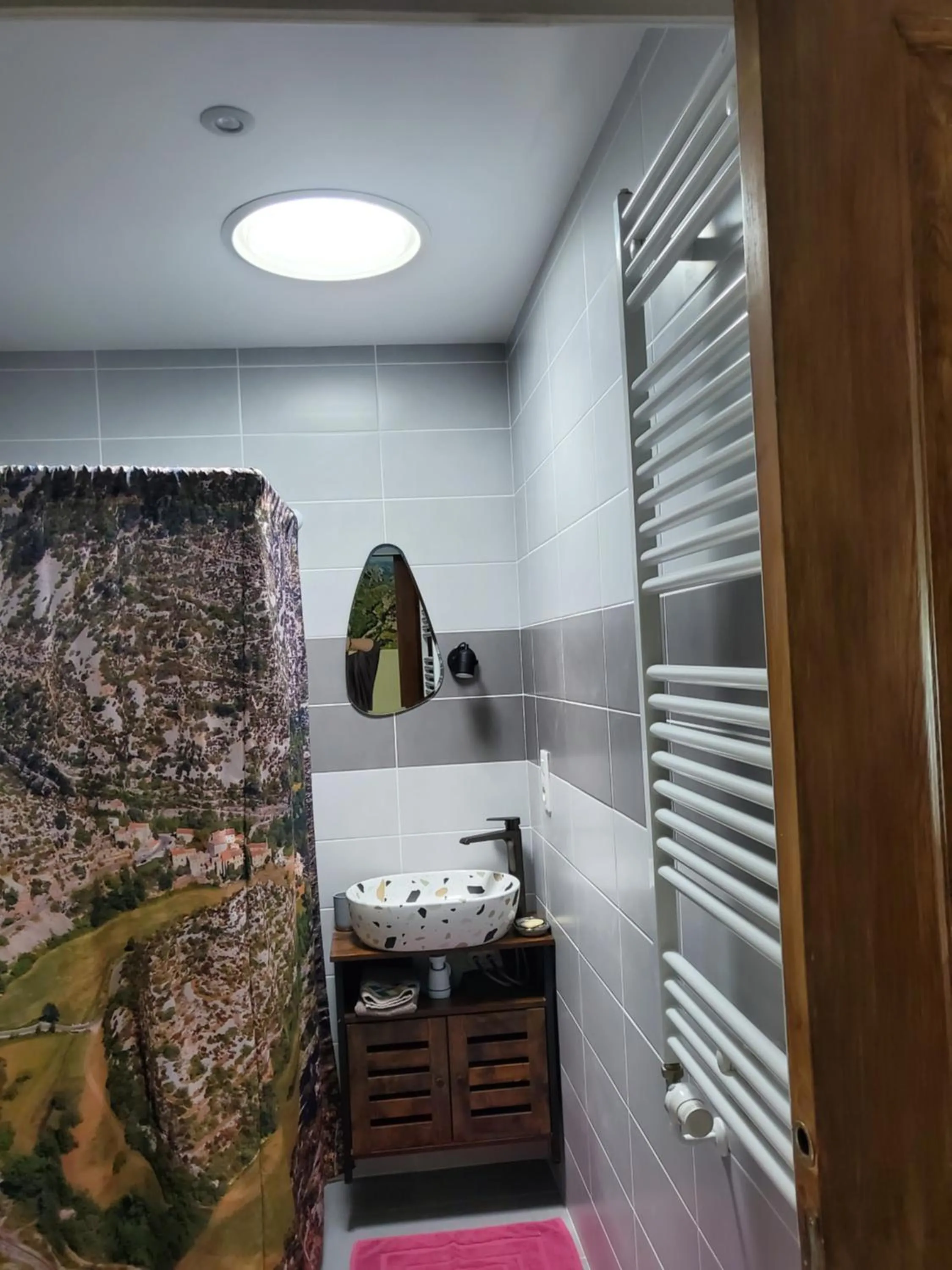 Bathroom in Chambre d'hôtes Le Cascadou