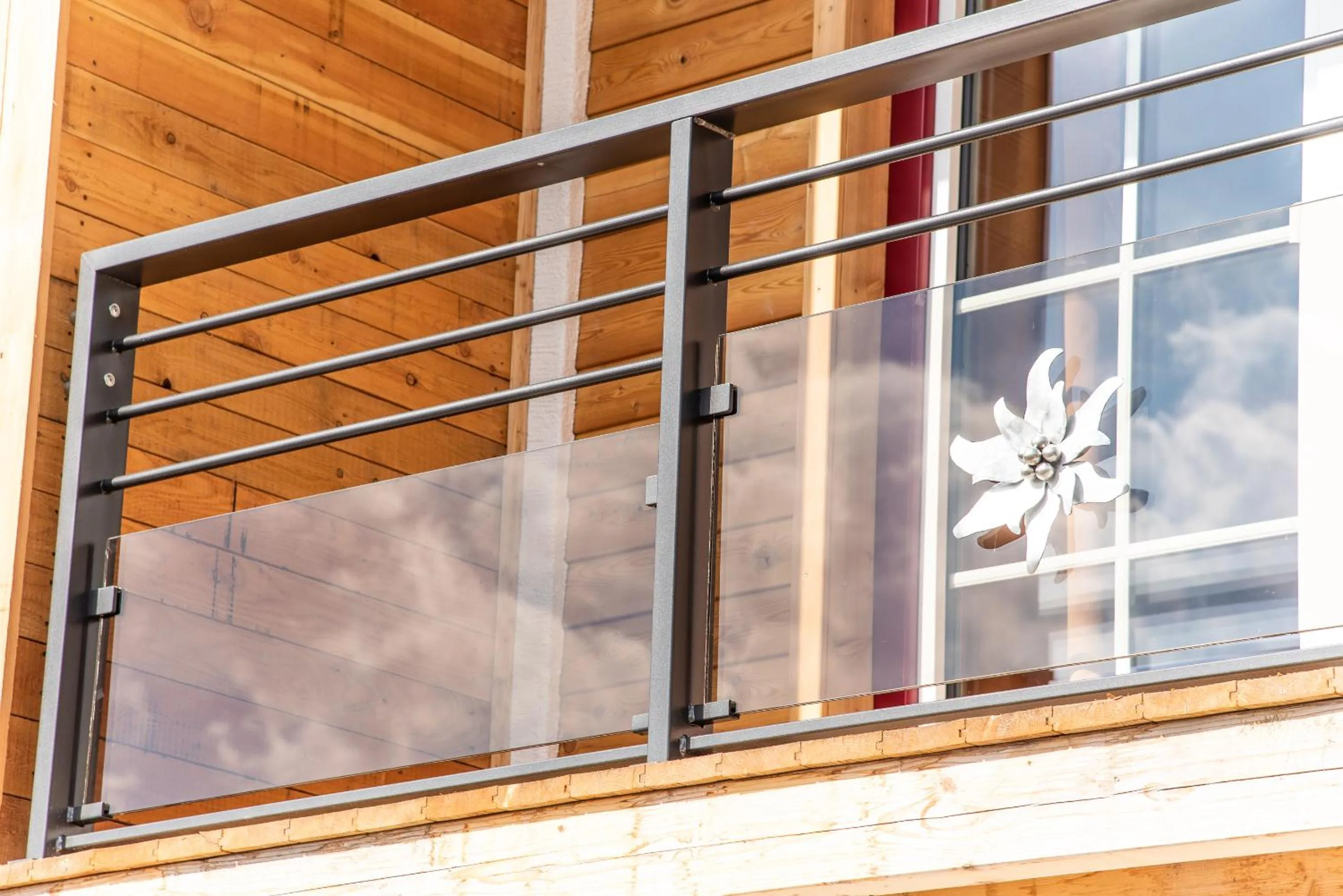 Balcony/Terrace in Feriendorf Edelweiss