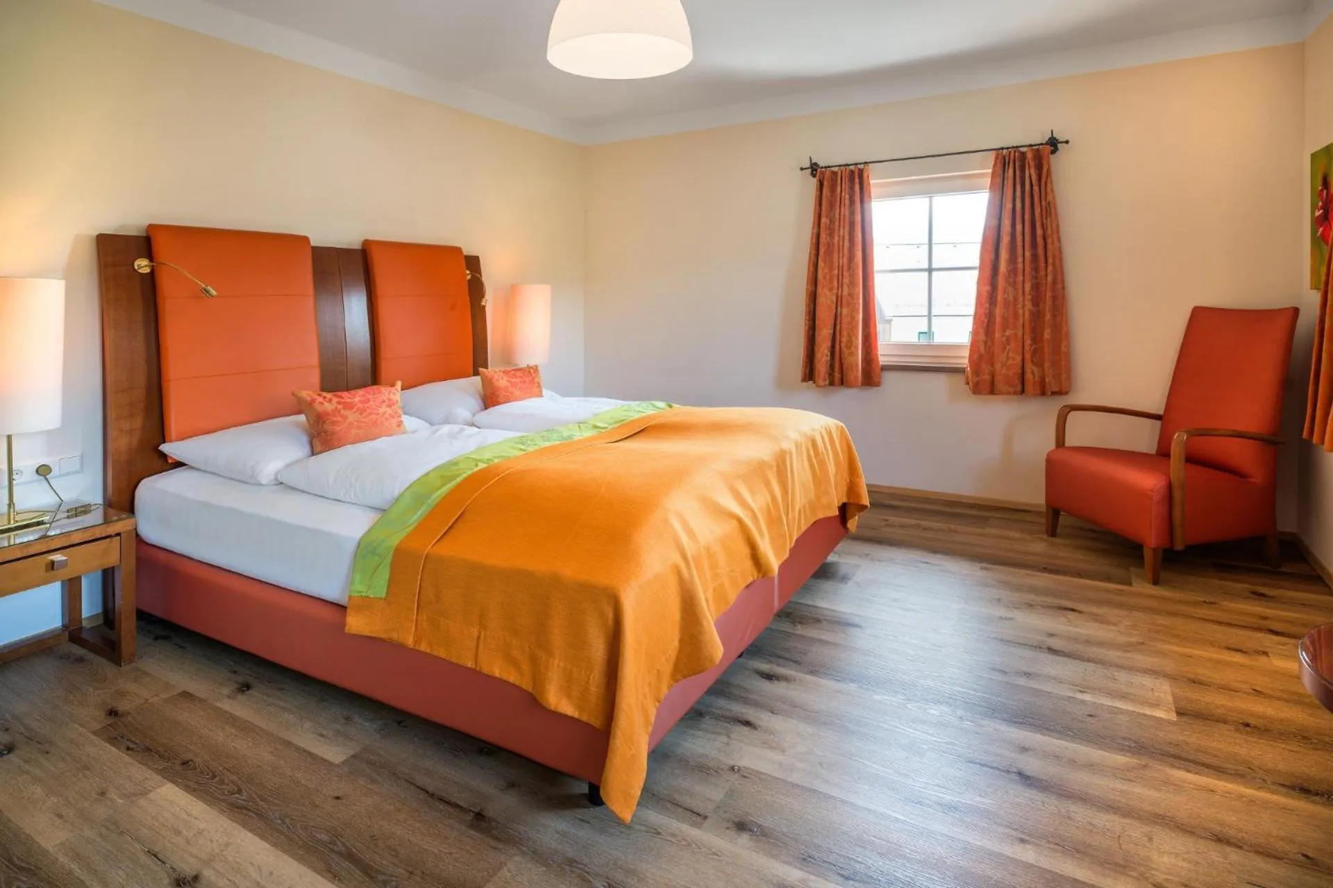 Photo of the whole room, Bed in Feriendorf Edelweiss