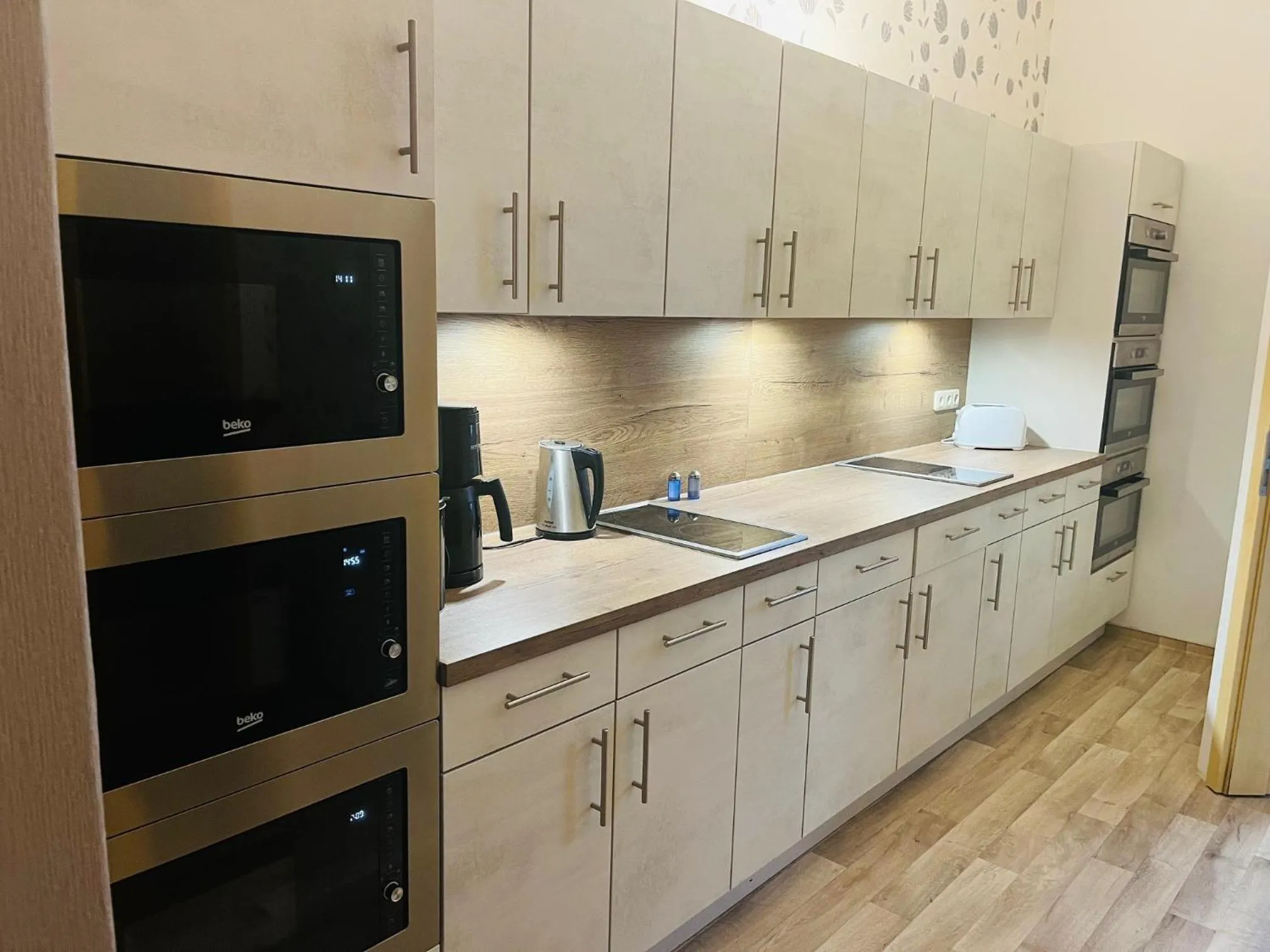 Communal kitchen in Waldhotel