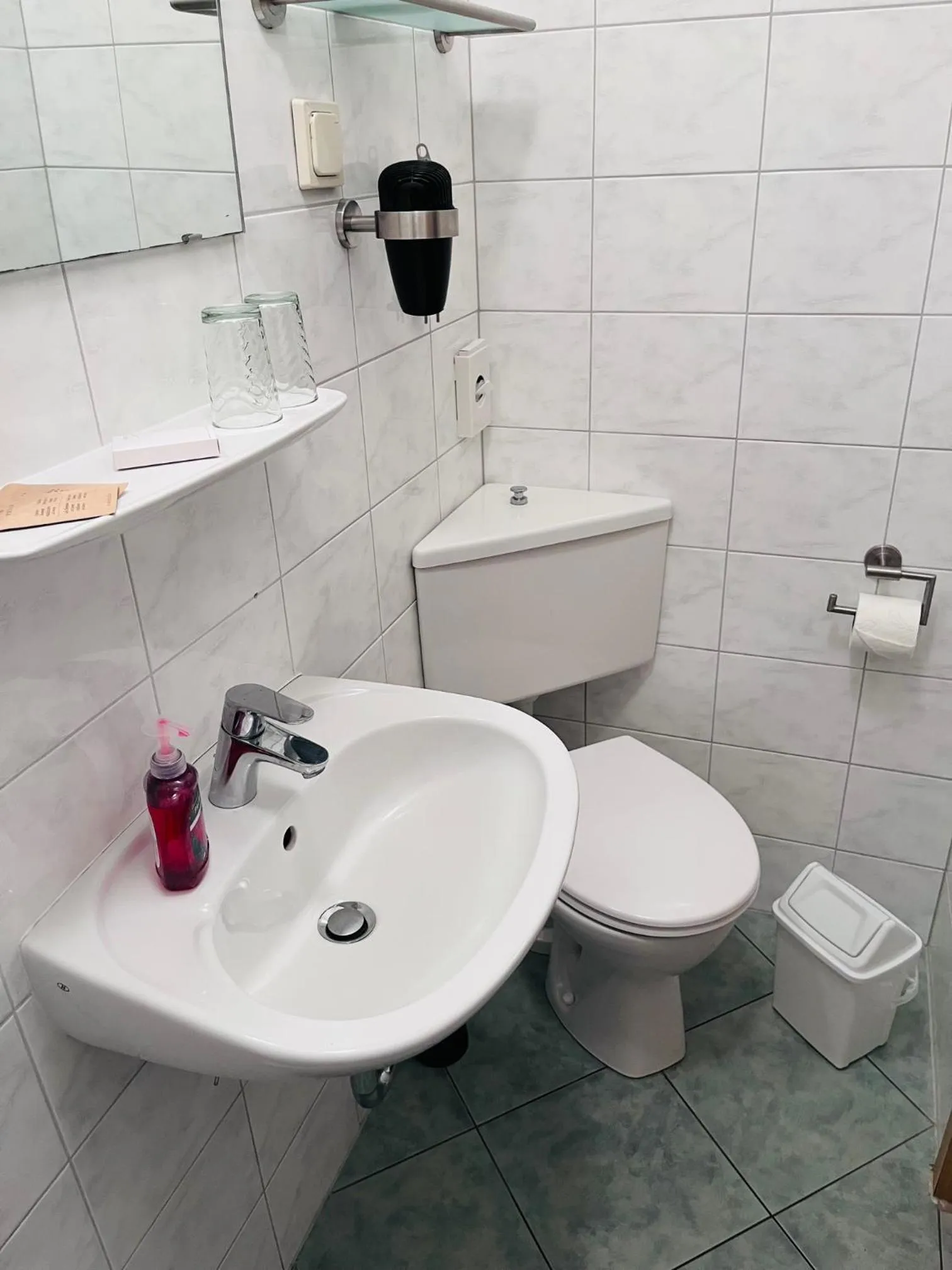 Bathroom in Waldhotel