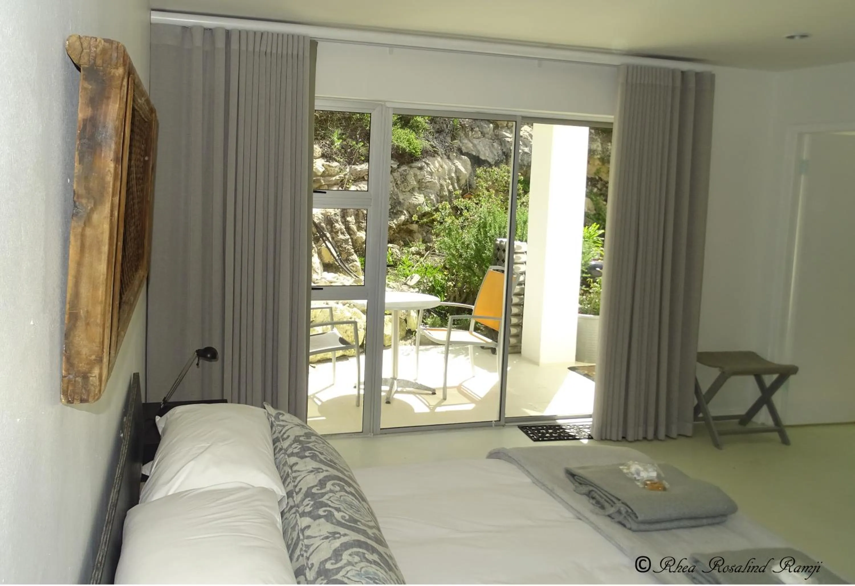 Bed in Agulhas Ocean House