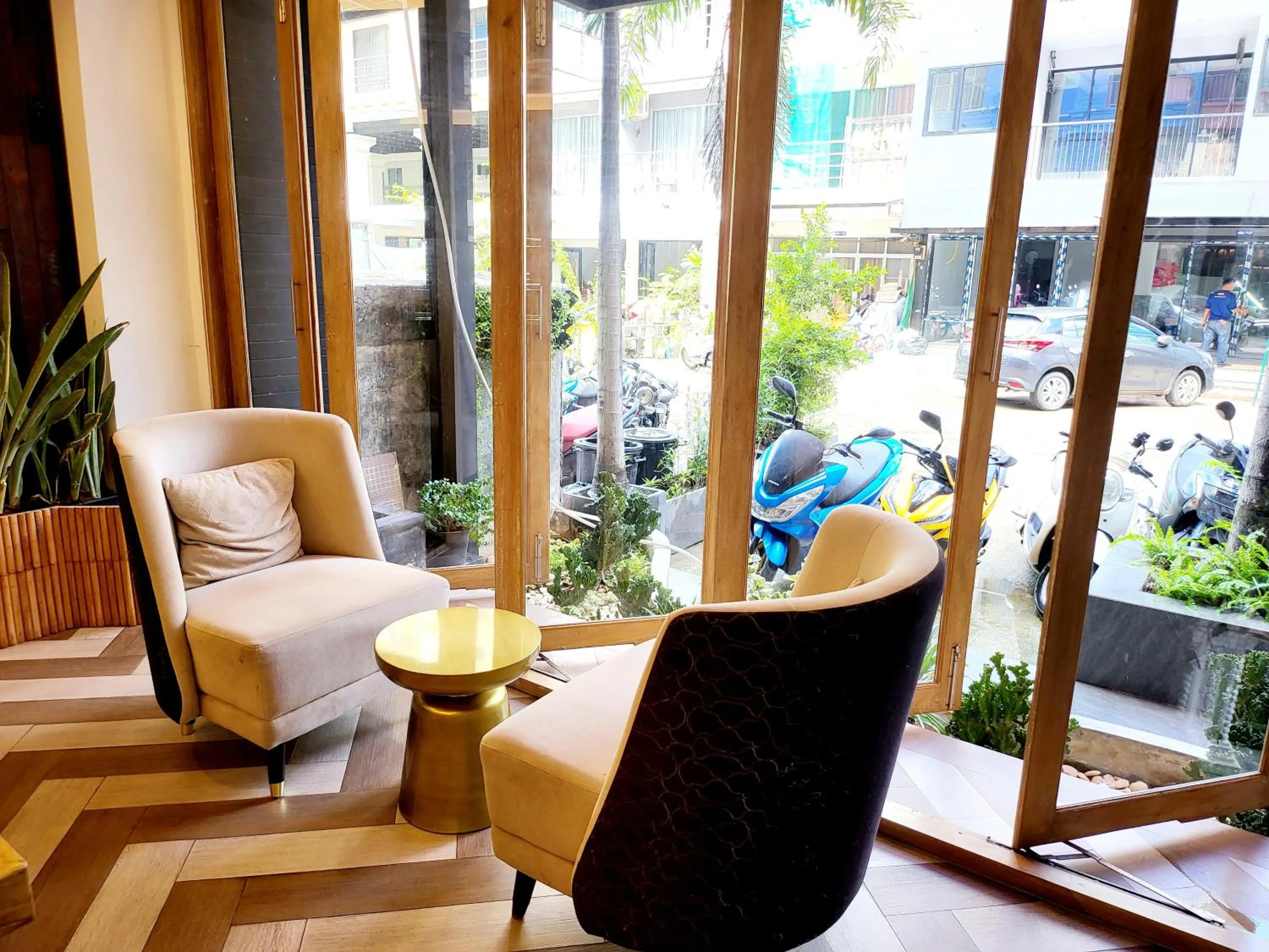 Lobby or reception in De Cozé Hotel