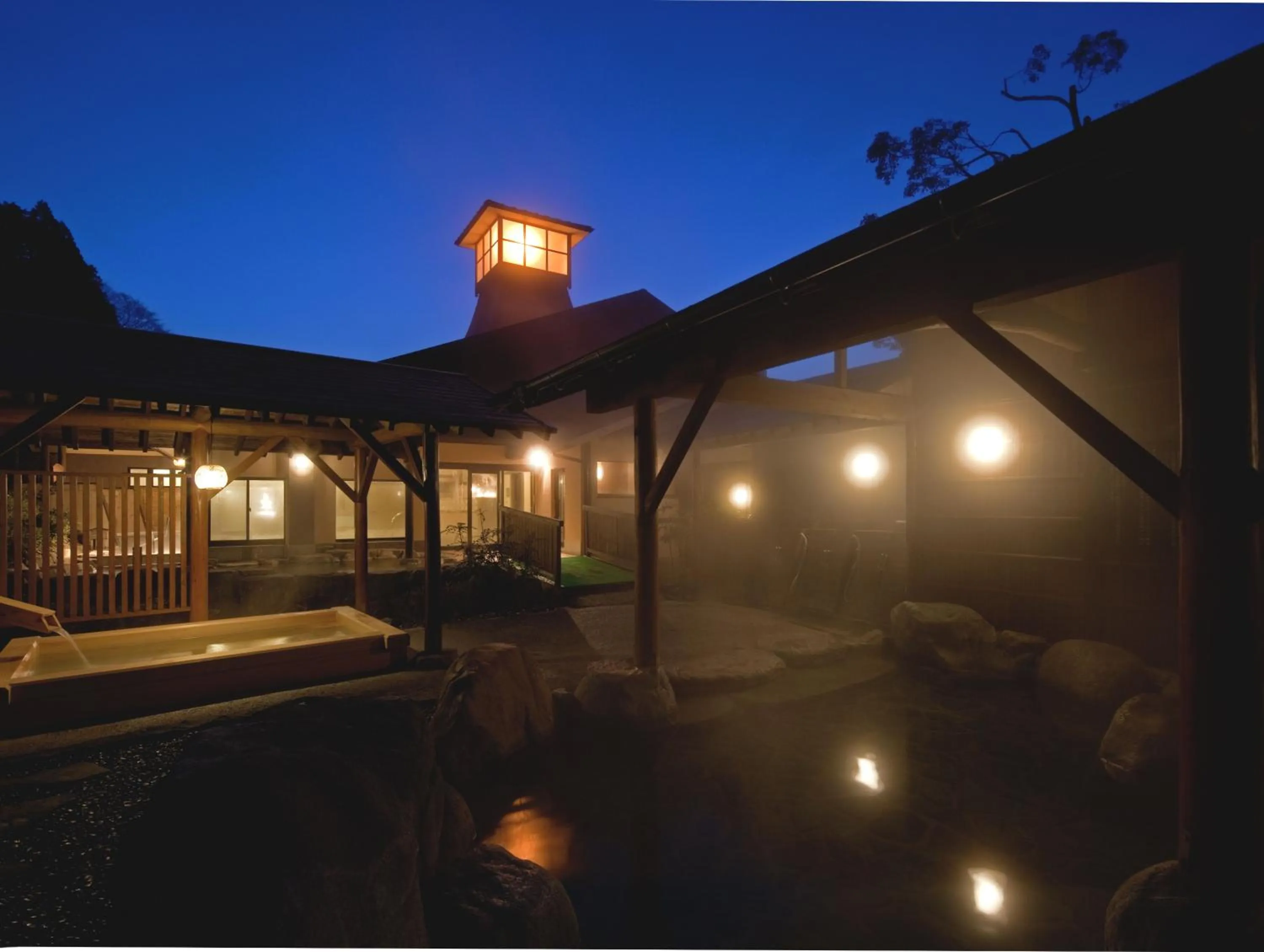 Hot Spring Bath in Furuyu Onsen Oncri