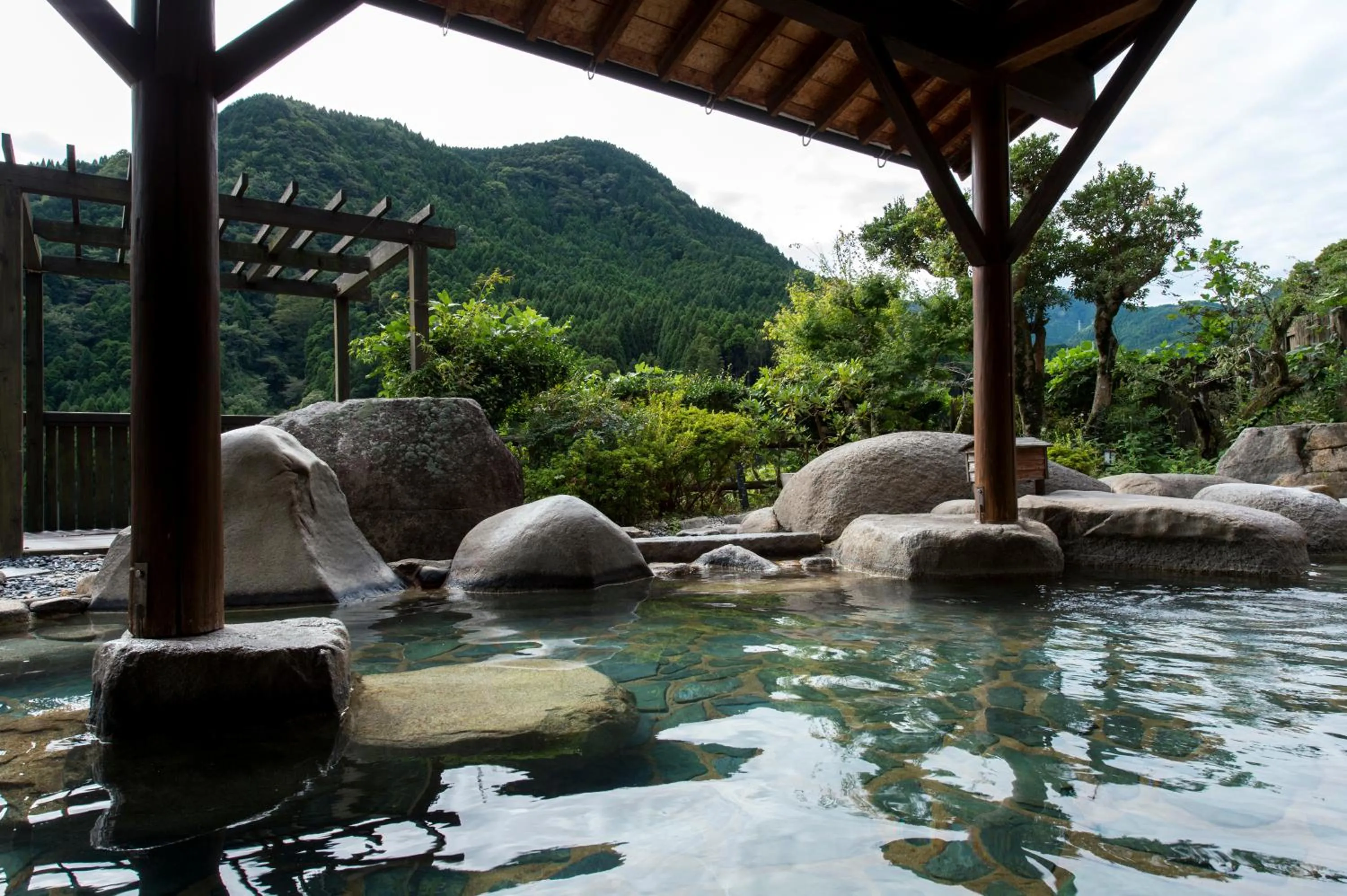 Hot Spring Bath in Furuyu Onsen Oncri