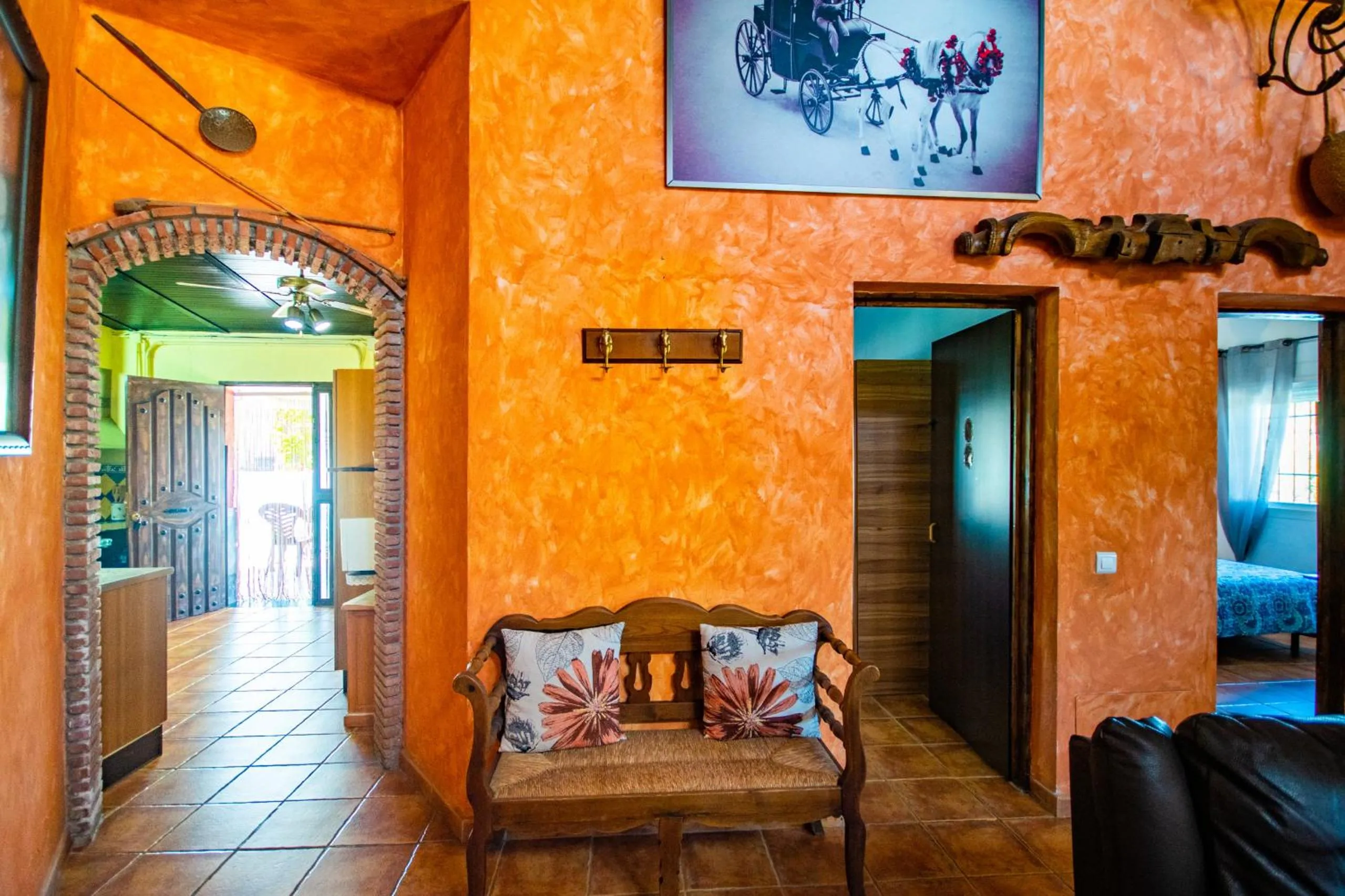 Decorative detail in Cubo's Villa Sonia