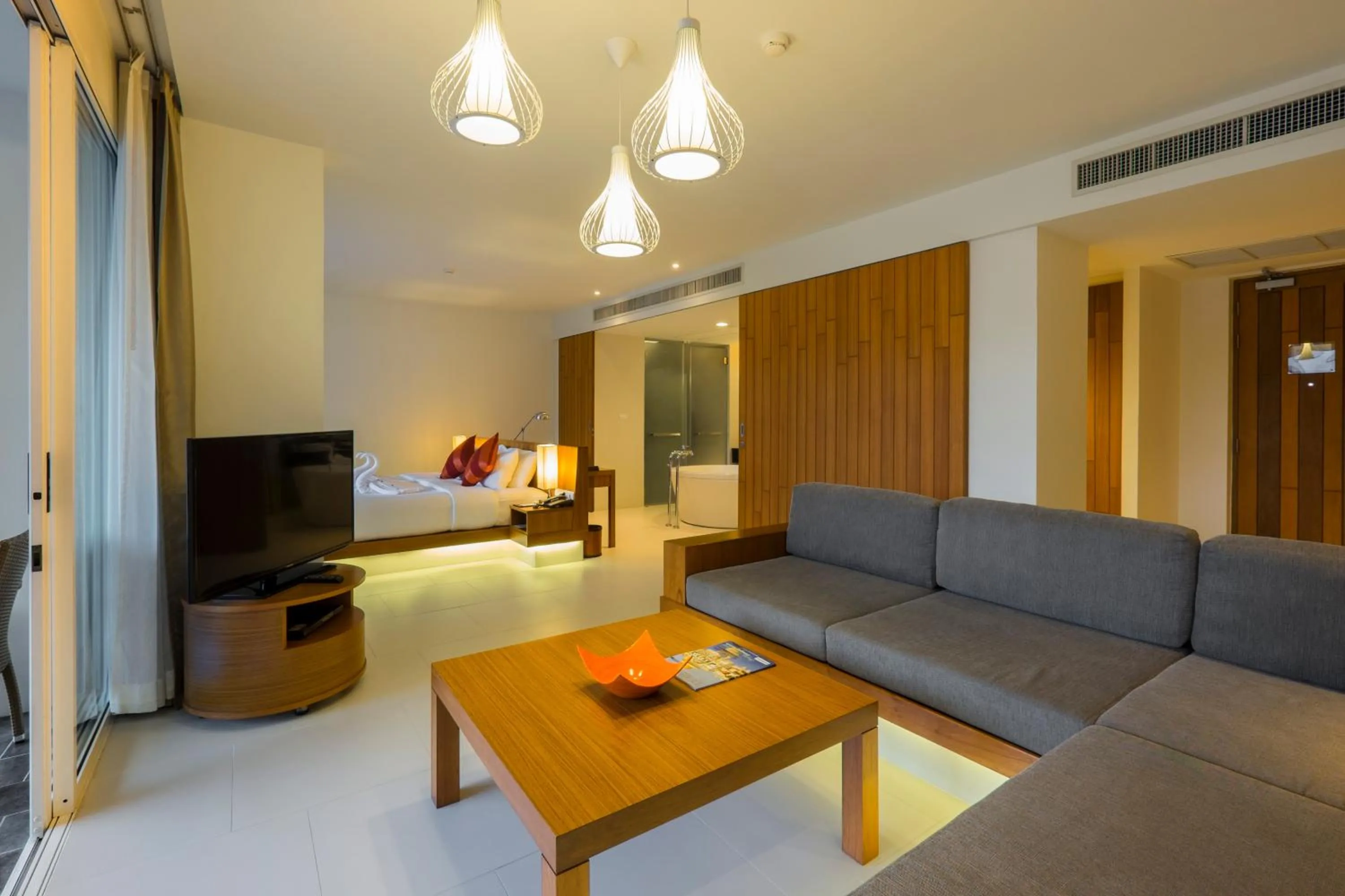 Photo of the whole room, Bed in G Hua Hin Resort & Mall