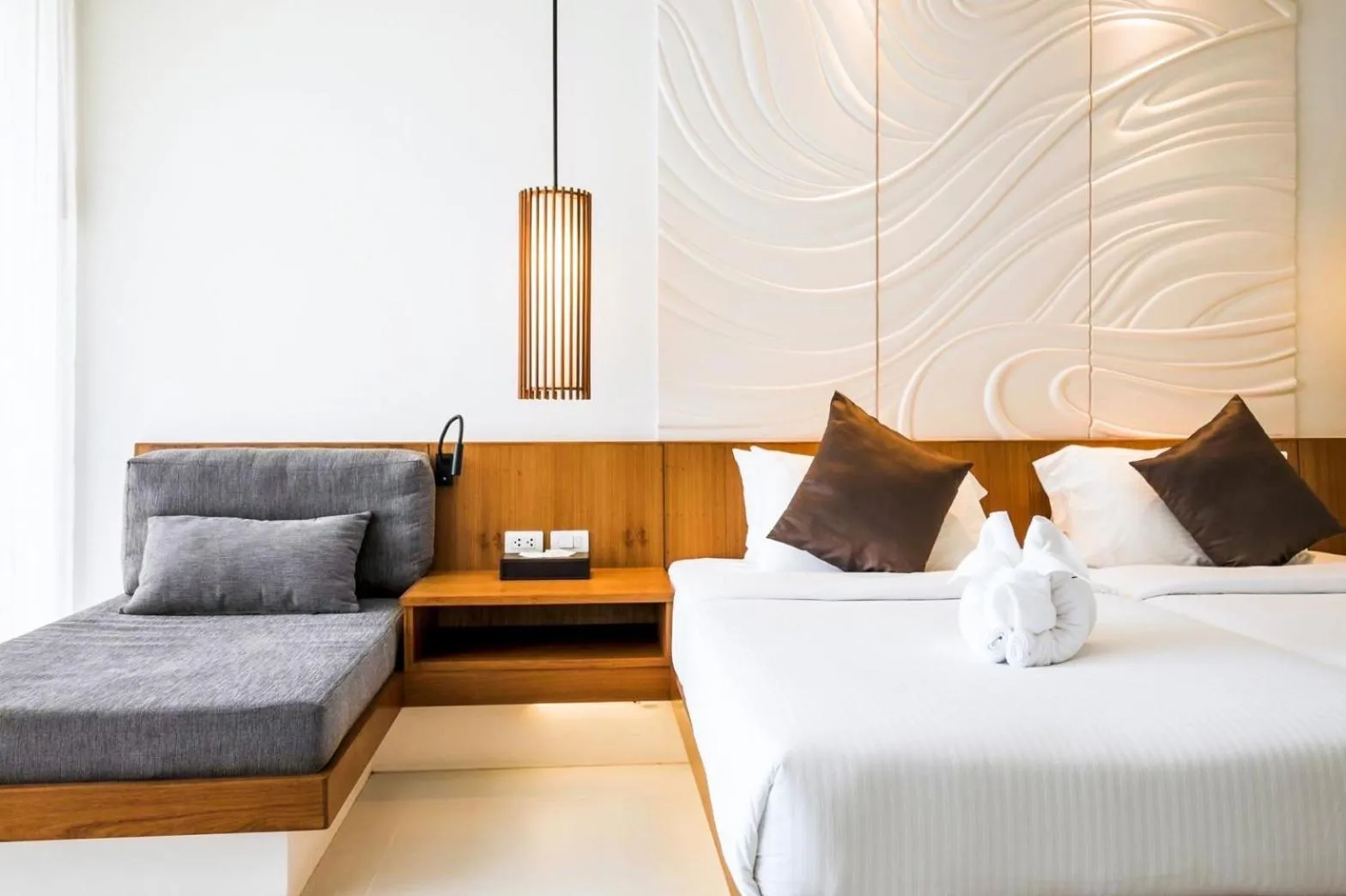 Bed in G Hua Hin Resort & Mall