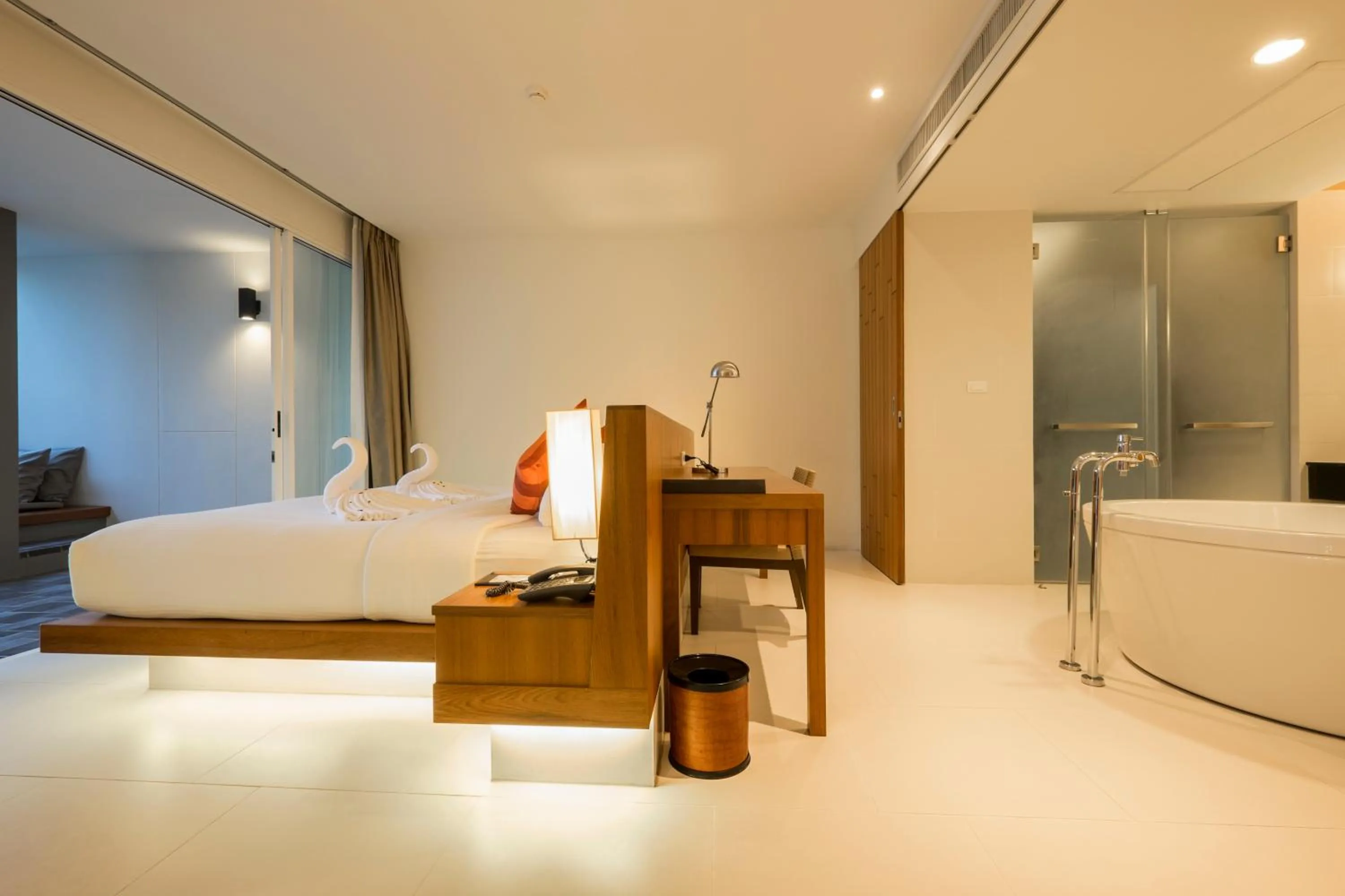 Photo of the whole room, Bed in G Hua Hin Resort & Mall