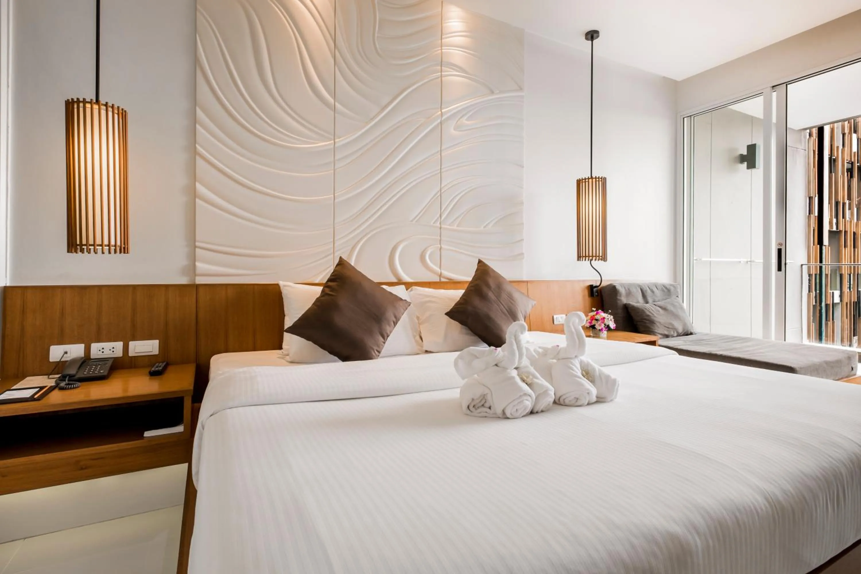 Photo of the whole room, Bed in G Hua Hin Resort & Mall