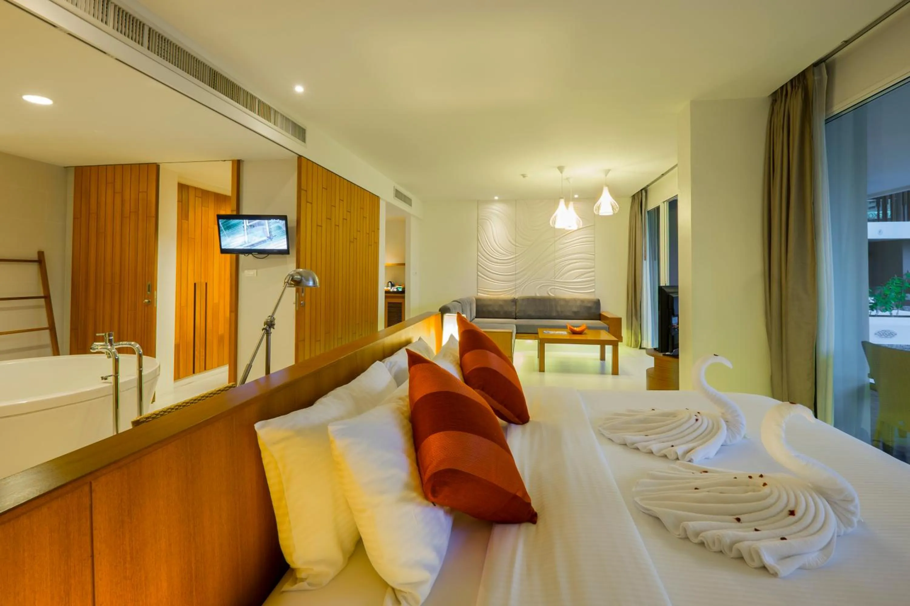 Photo of the whole room, Bed in G Hua Hin Resort & Mall