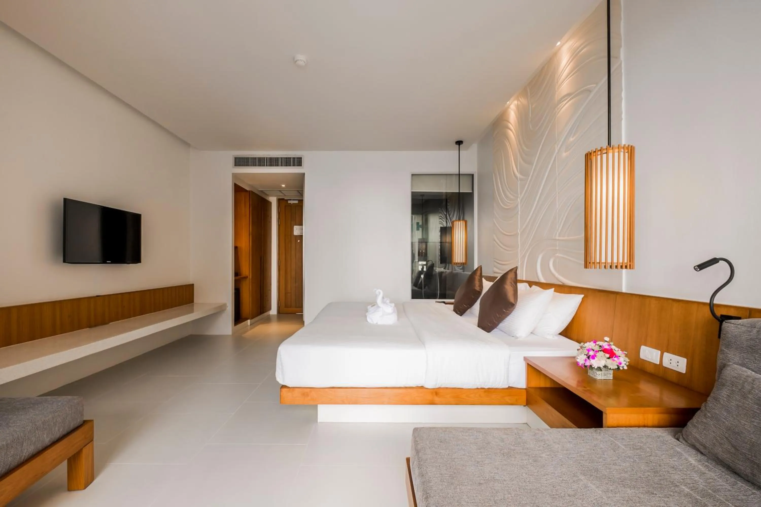 Photo of the whole room, Bed in G Hua Hin Resort & Mall